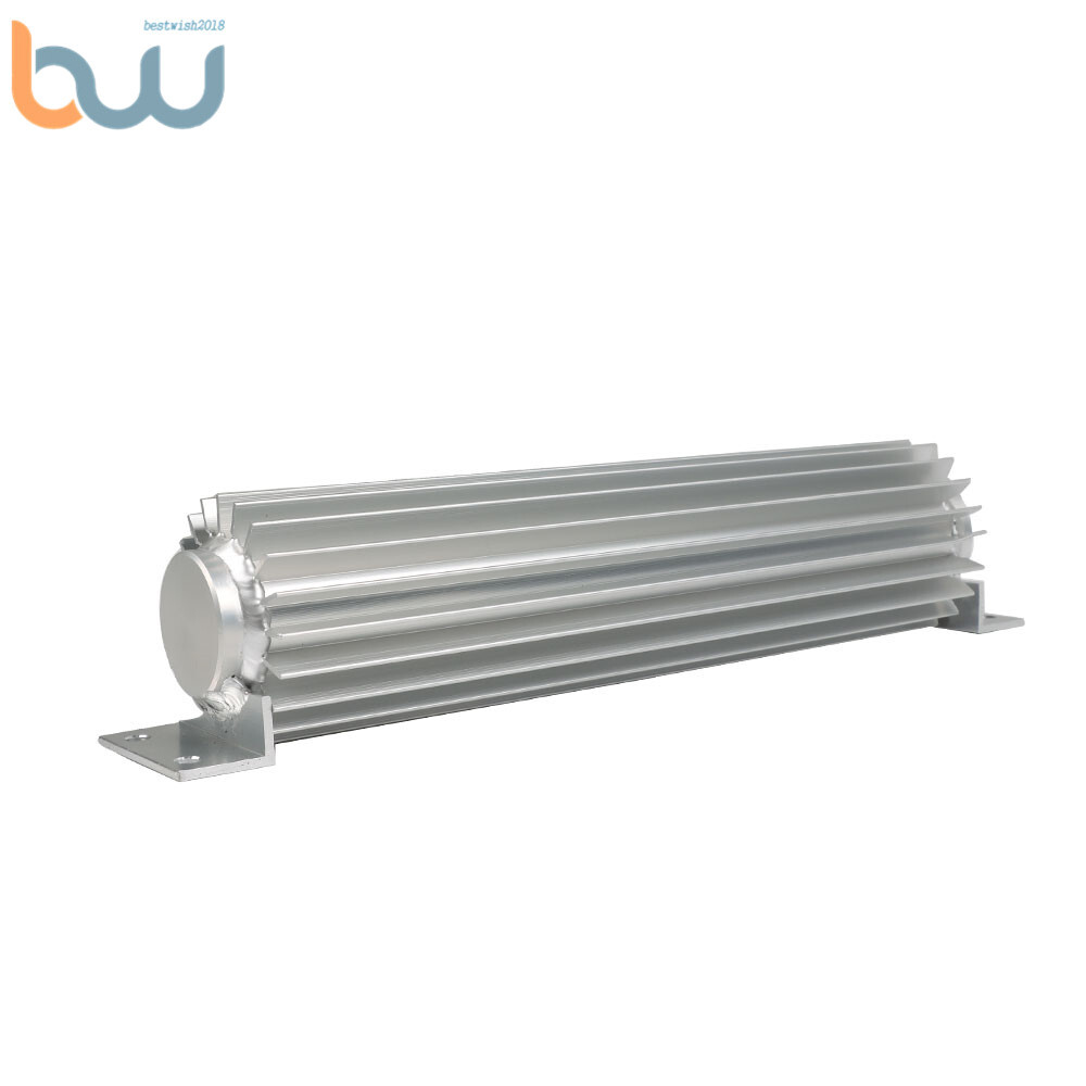 For Hot Rod Cars Universal Dual Pass Aluminum Finned Transmission Oil Cooler 12″