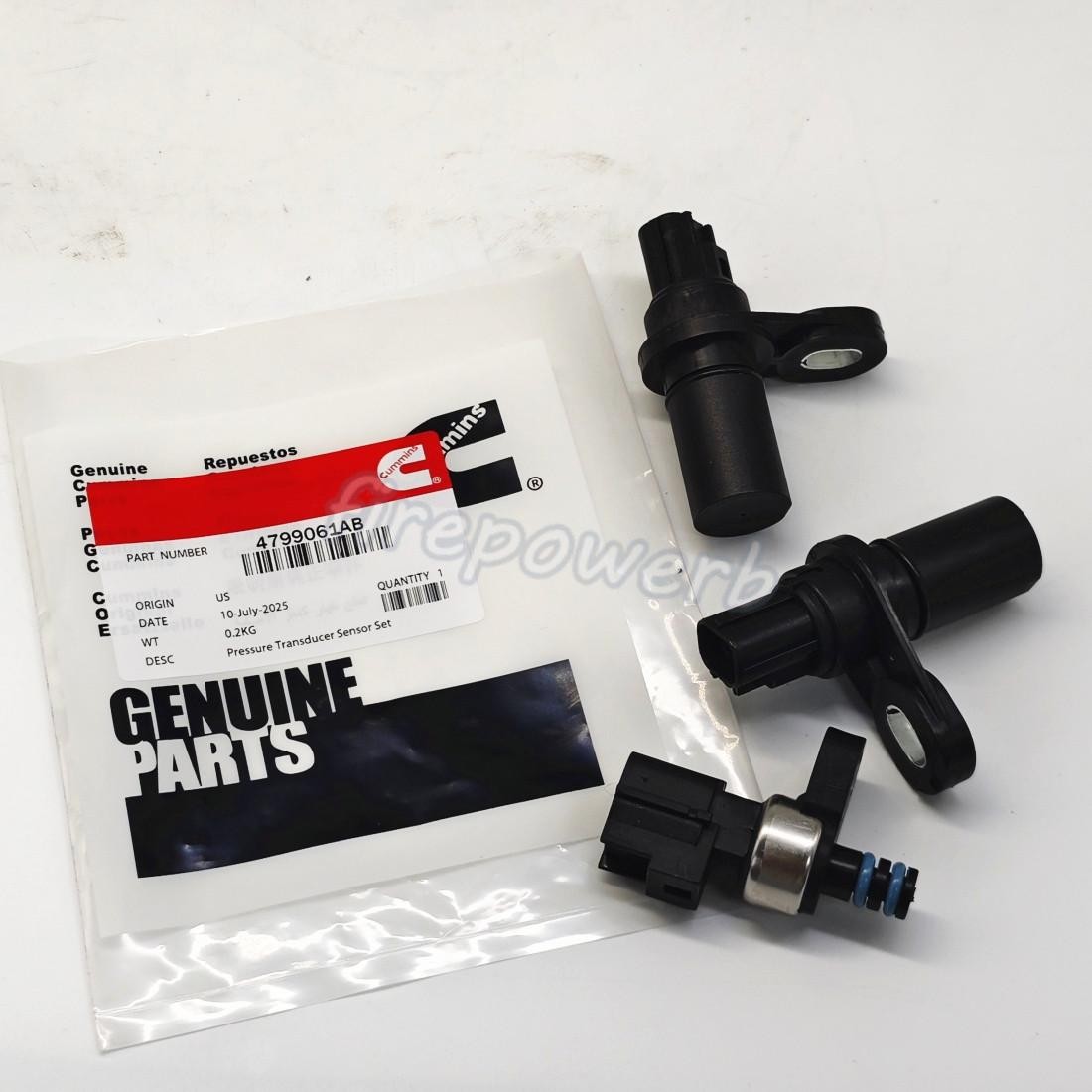 Pressure Transducer Sensor Set Input Output for Dodge Jeep 45RFE 545RFE 68RFE