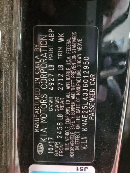 Automatic Transmission 2.0L AWD Fits 18-21 STINGER 10654713