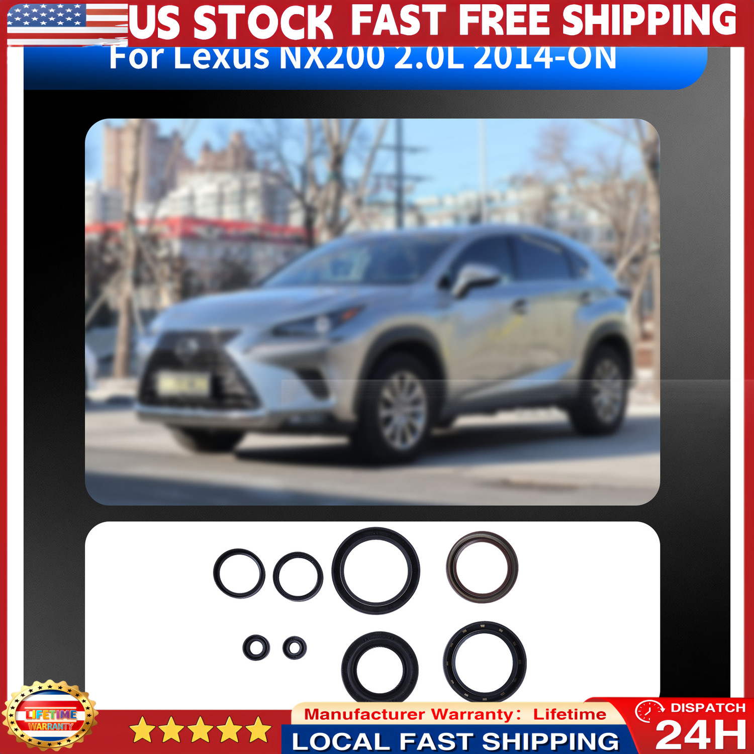 K114 CVT Transmission Master Rebuild Kit For Toyota RAV4 2.0L NX200 /2.0L