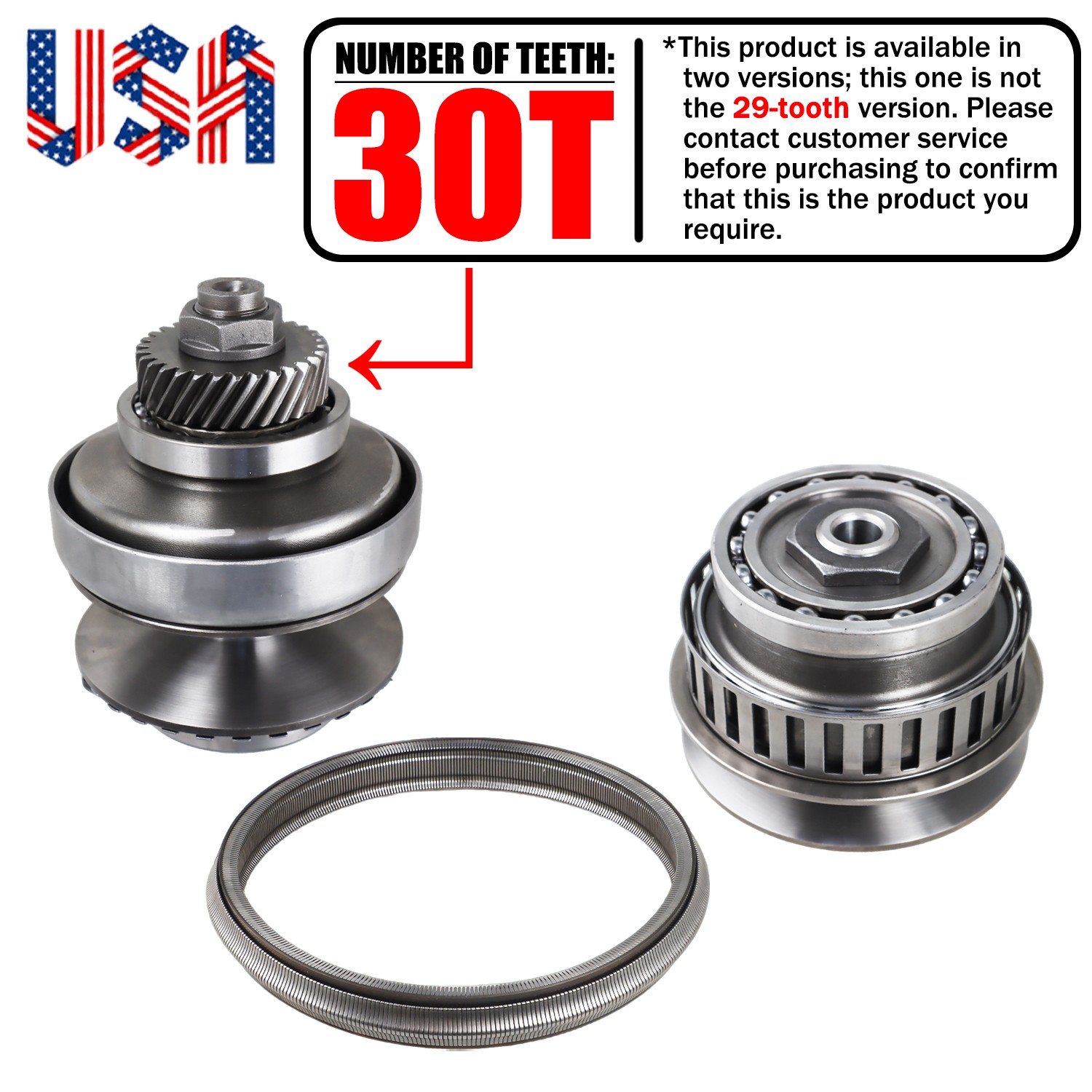 30T Belt Chain RE0F11A Transmission Pulley Set for Nissan Sentra 901068 JF015E