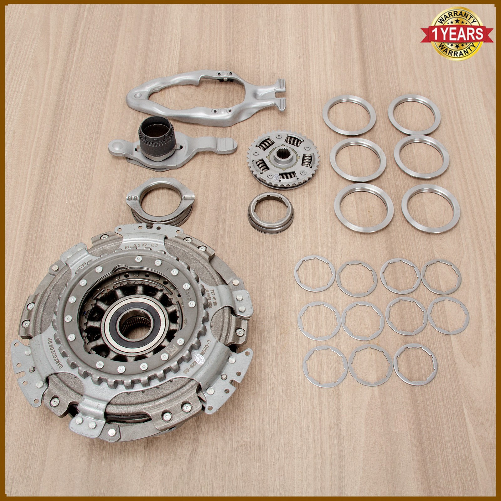 7 speed 0AM DQ200 DSG Dual Clutch Kit 0AM198140L 6020006000 For Jetta TT Auto