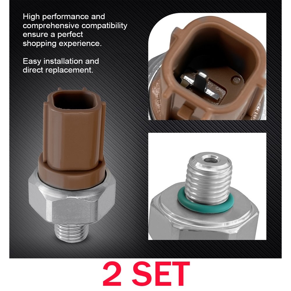 Fit 2006-2010 2011 Honda Civic 1.8L 2PCS Trans Oil Pressure Switch 28600-RPC-003