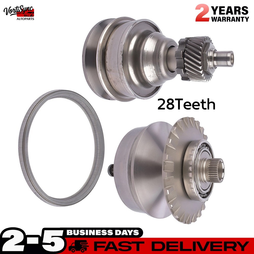 JF010E CVT Transmission 28T Pulley Set & Chain Belt for Nissan Altima Quest 3.5L