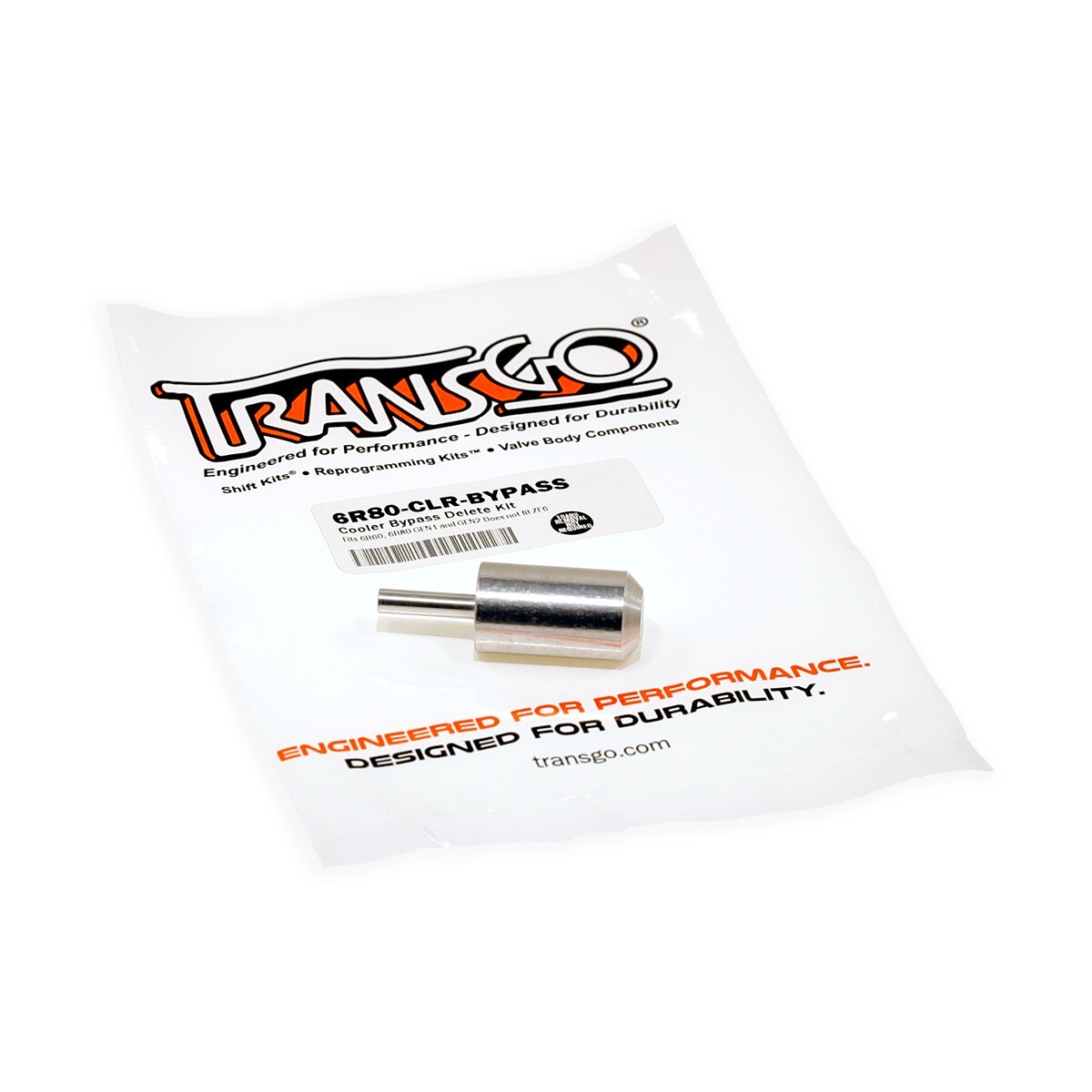 . for Ford 6r80 Cooler Bypass Delete by Transgo 6r80-clr-bypa