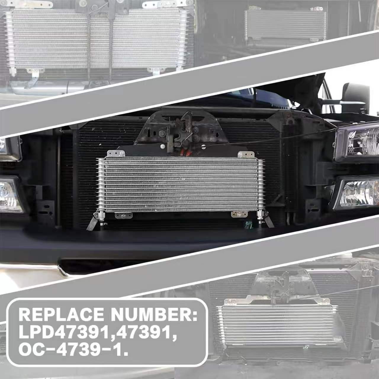 40K Transmission Oil Cooler For Tru Cool Low Pressure Drop GVW Max 40K LPD47391