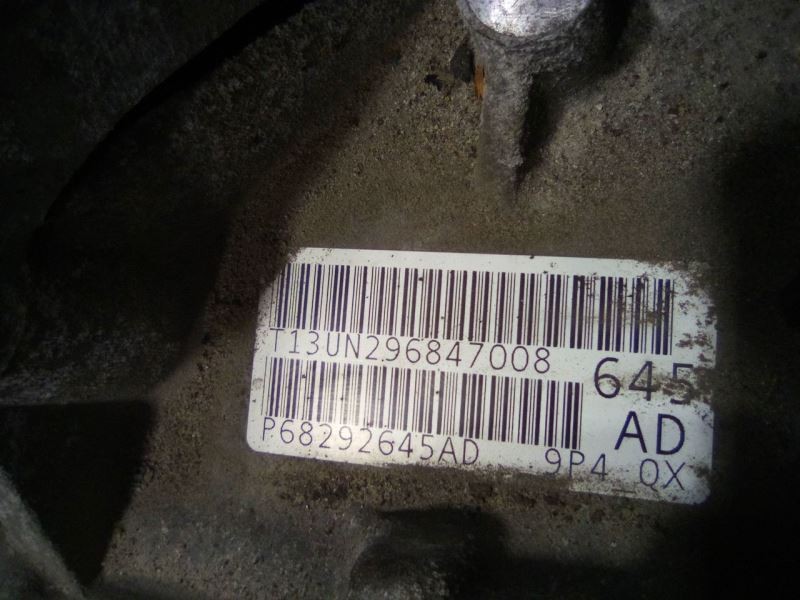 Automatic Transmission Engine ID Ede 9 Speed 4WD Fits 19 COMPASS 2917151