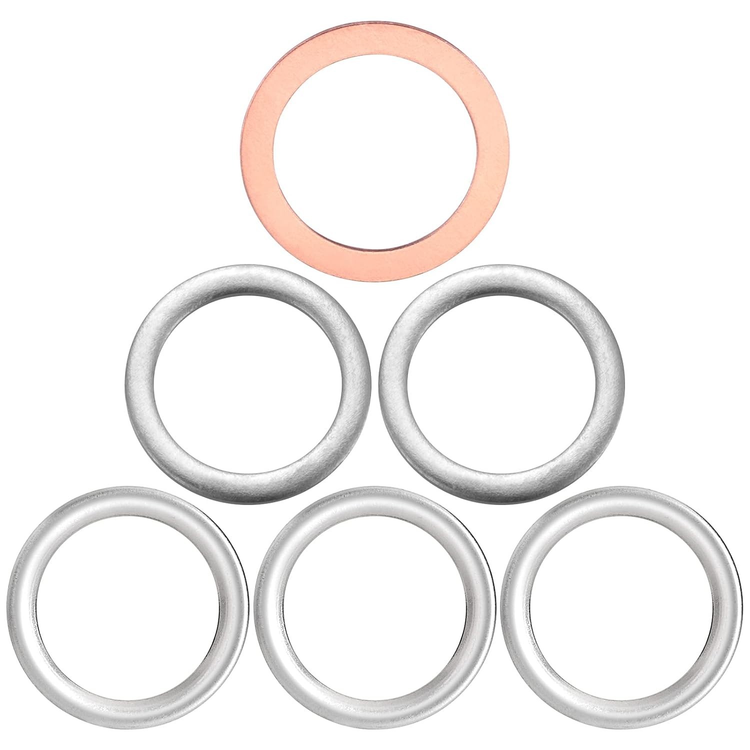 6-Pc Copper Crush Washer Set for Toyota – Leak-Proof Performance Guaranteed