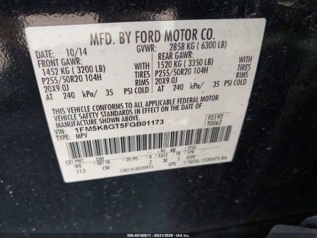 Transfer Case 3.5L Without Turbo Fits 13-19 EXPLORER 1016309