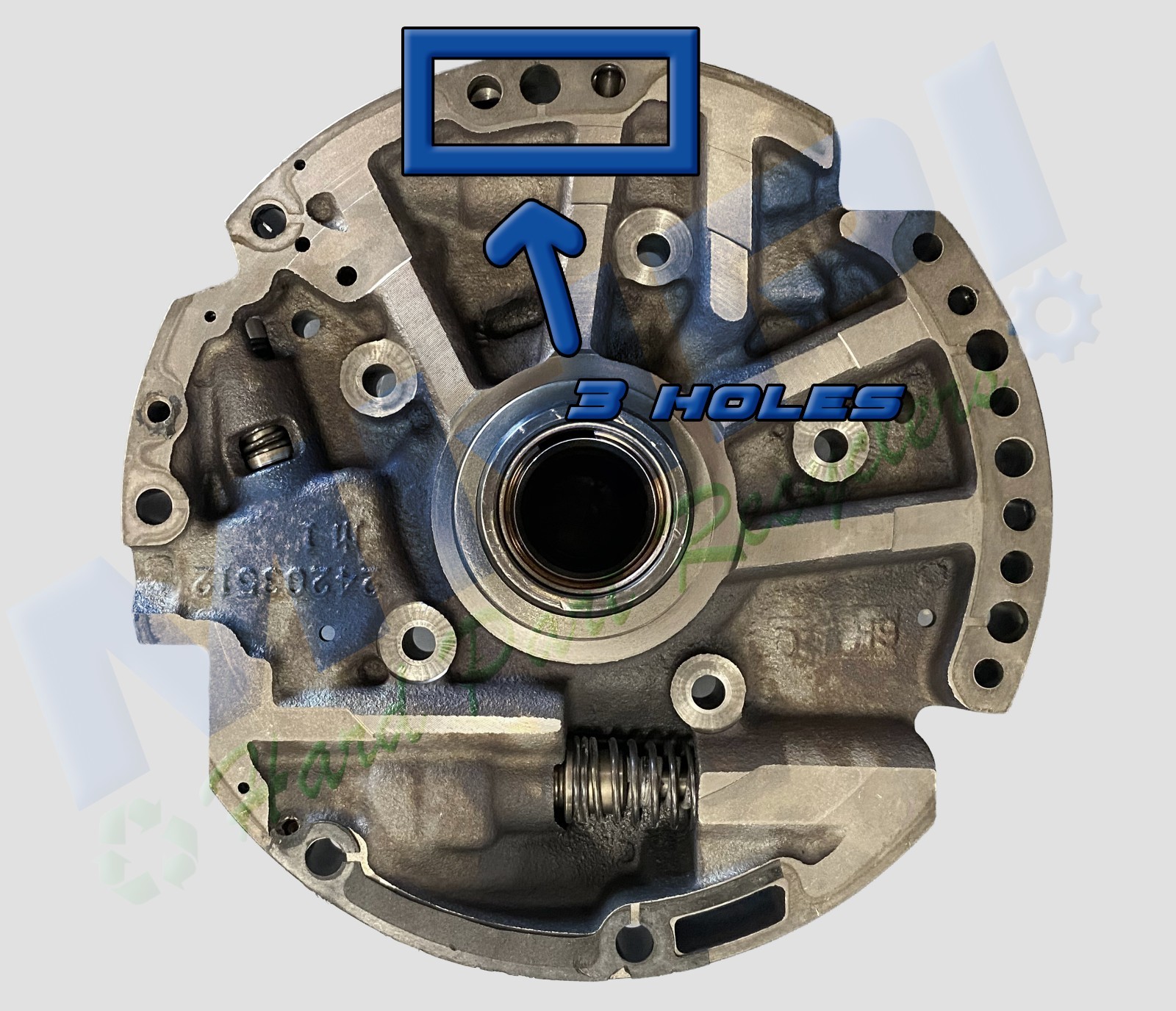 4L80E / 4L85E Complete Pump Assembly – 1997-2003 – 3 Holes On Stator – Cast Iron
