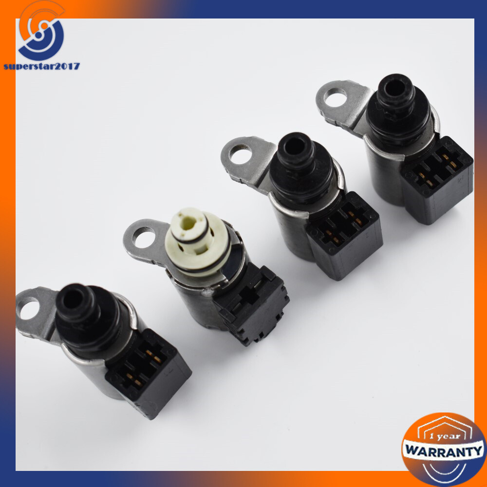4Pcs CVT Transmission Solenoid Kit For Nissan Rogue 2010 L4 2.5L