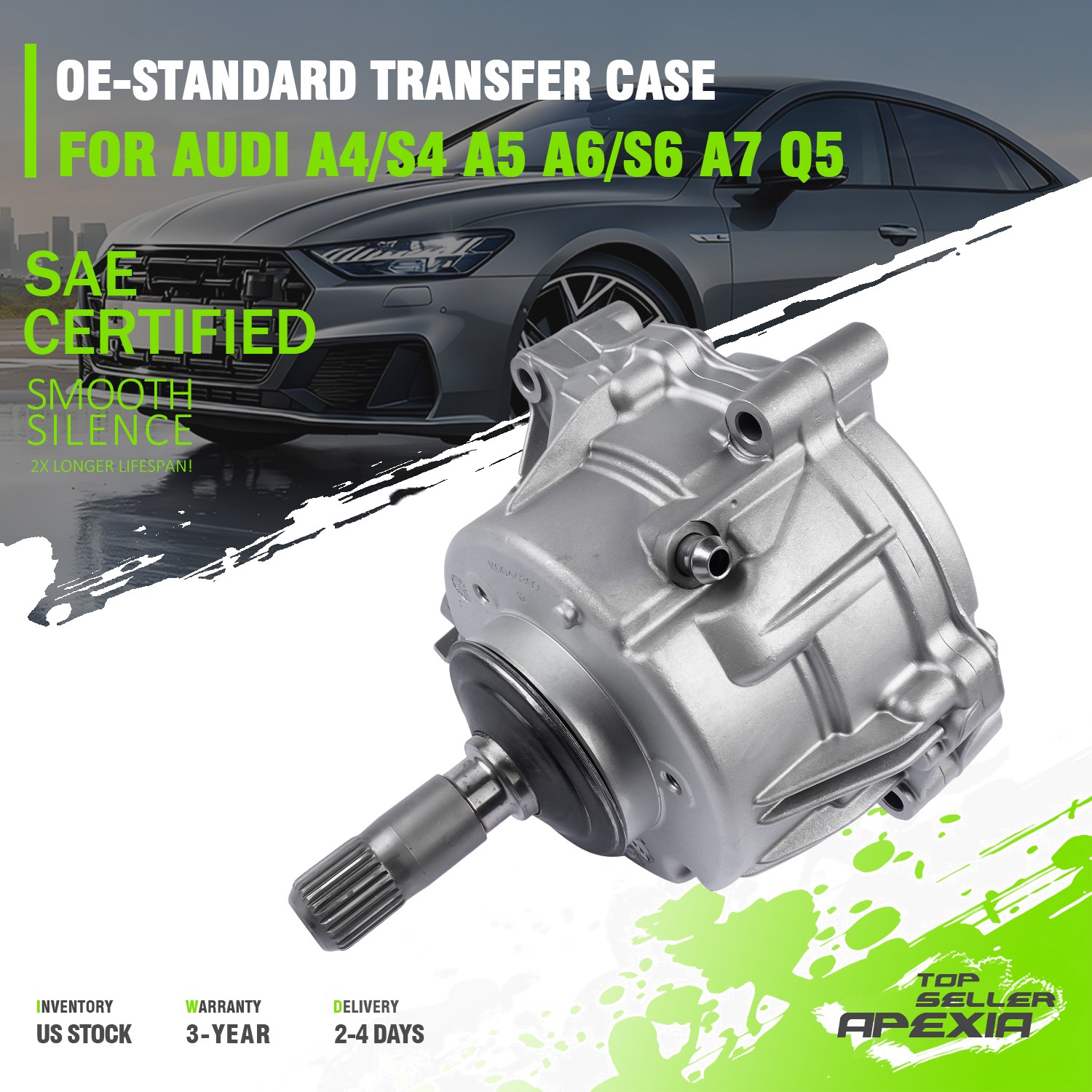 Transfer Case 0CJ409431A For 17-26 Audi A5 Q5 A7 Sportback 45 TFSI A4 A6 quattro