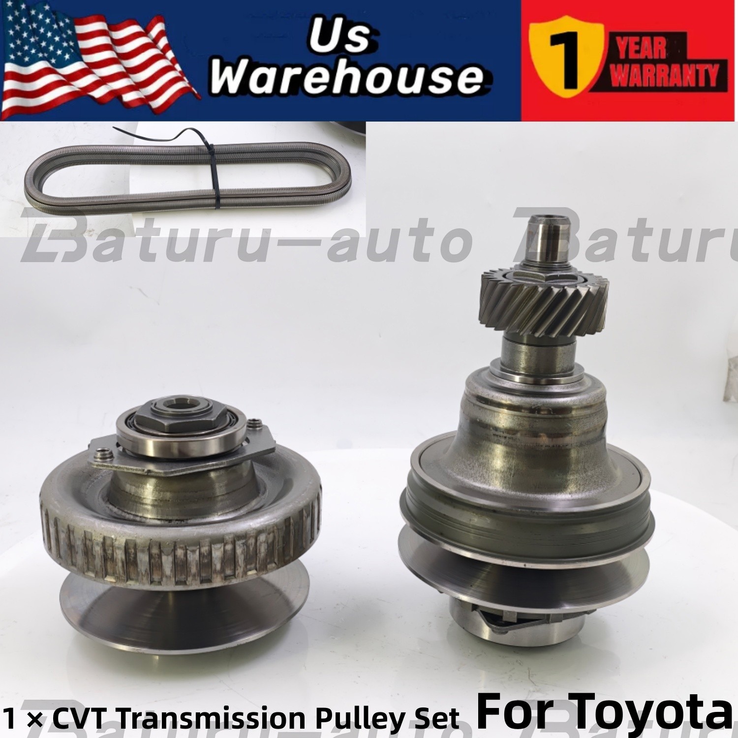 K313 K310 K311 CVT Transmission Pulley Set & Belt For Toyota Corolla Allion 3PCS
