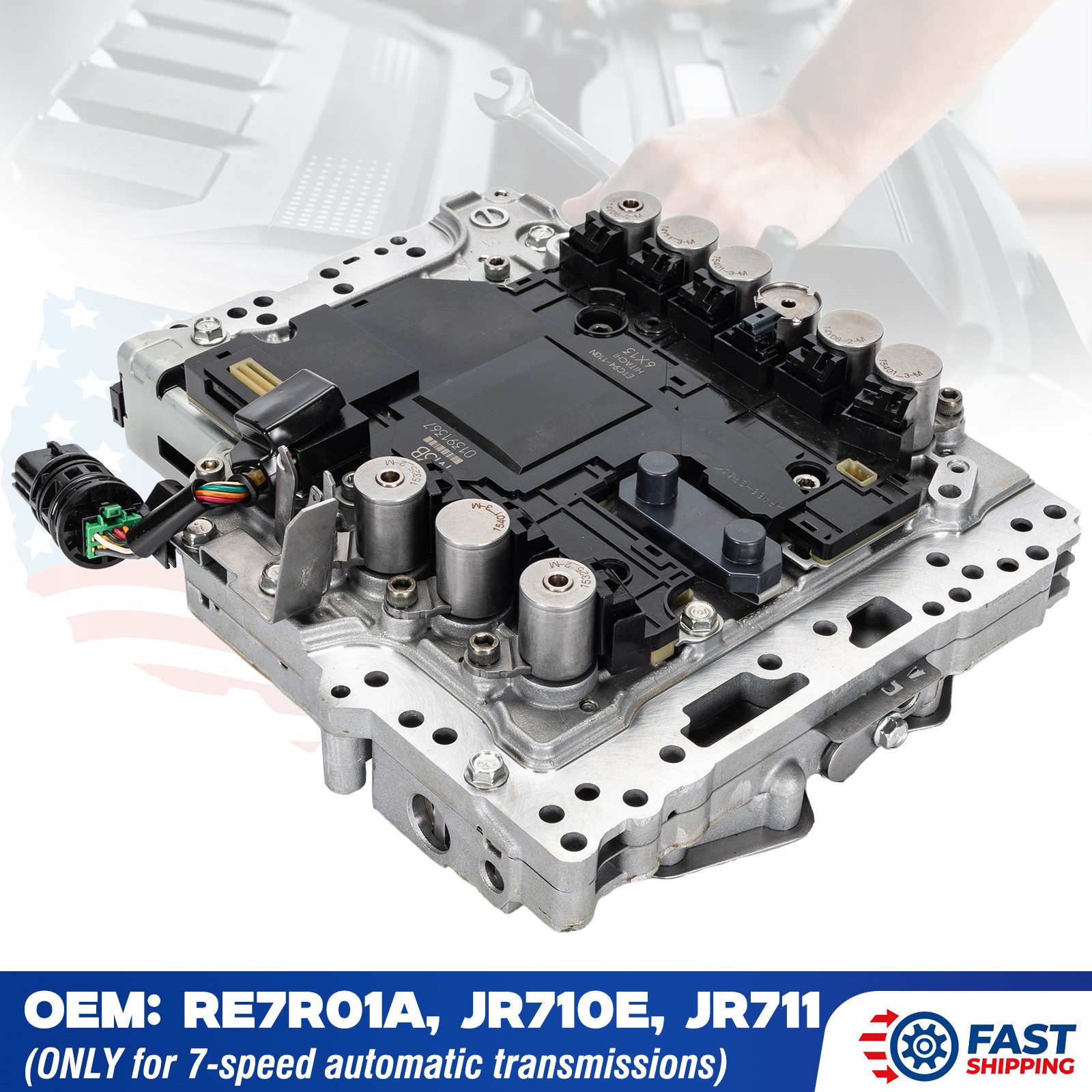 2014-2019 Infinity Q50 Q60 3.7L Valve Body TCM 31705-X132B RE7R01A Programmed