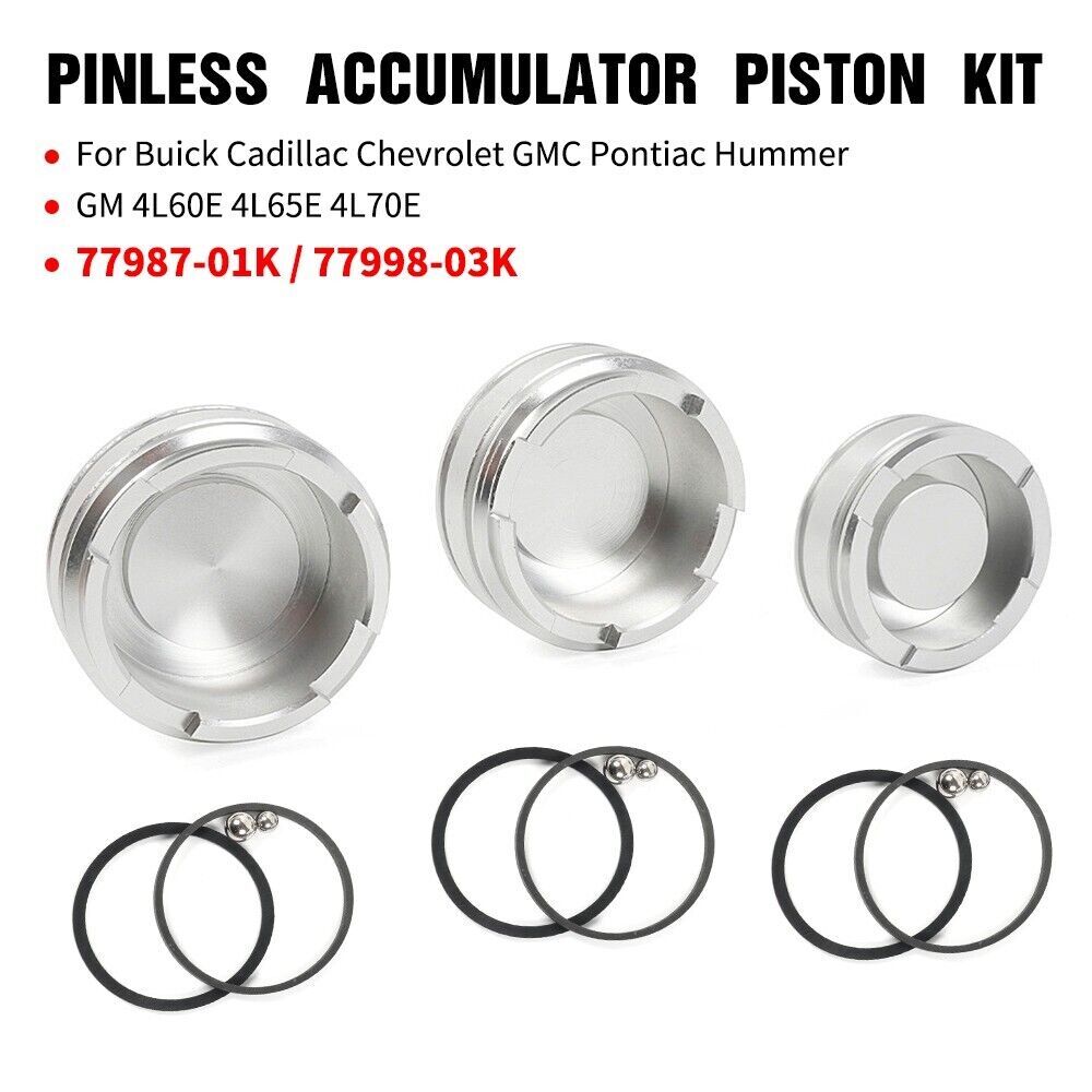 For 4L60E 4L65E 4L70E Sonnax FWD 1-2/3-4 Pinless Forward Accumulator Piston Kit