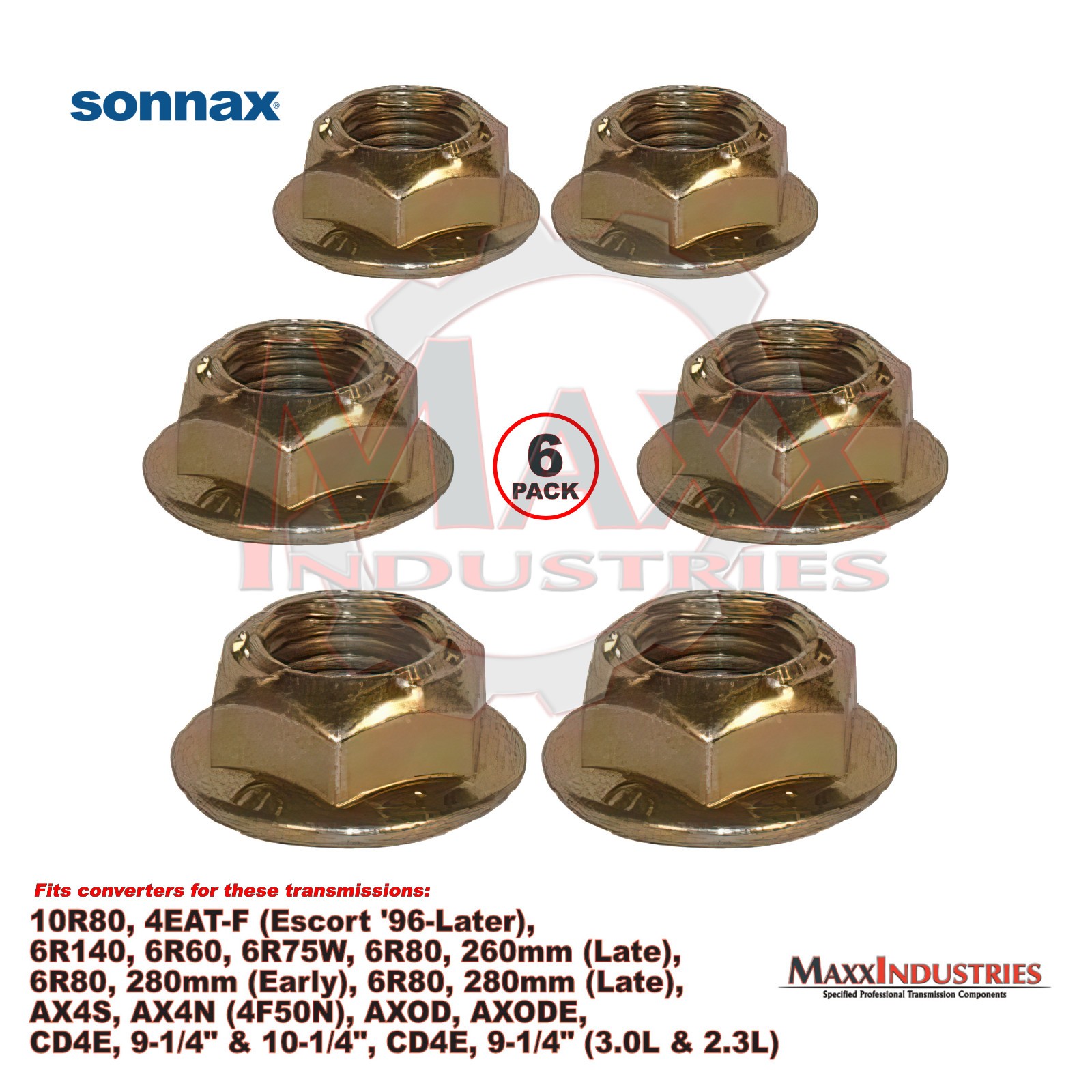 fits Ford Transmission Torque Converter – 6R60-6R75-6R80-6R140-AX4S-AX4N-CD4E