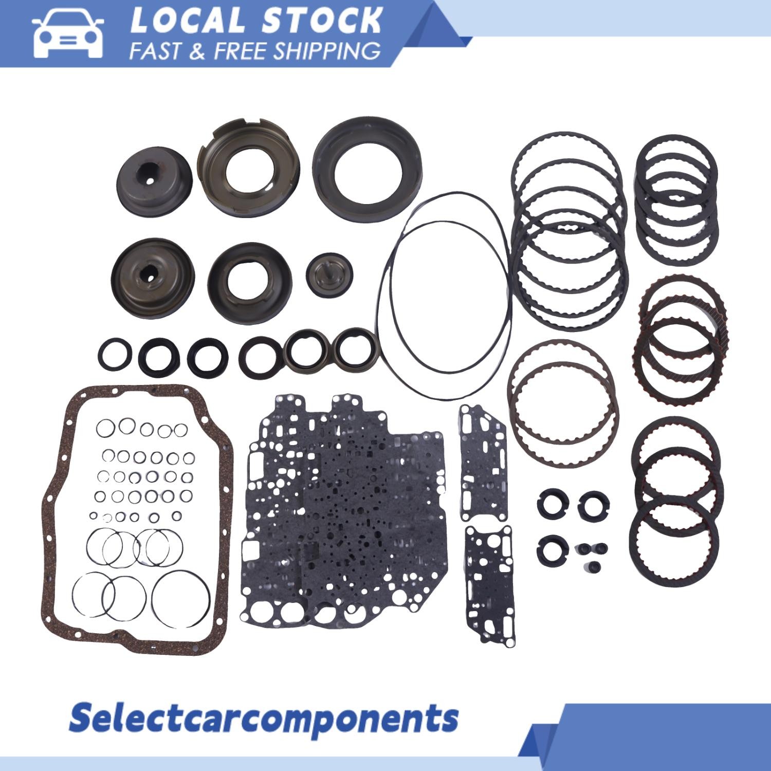 4F27E For 2000-UP FORD Focus Transmission Banner Rebuild Kit w/ Pistons Friction