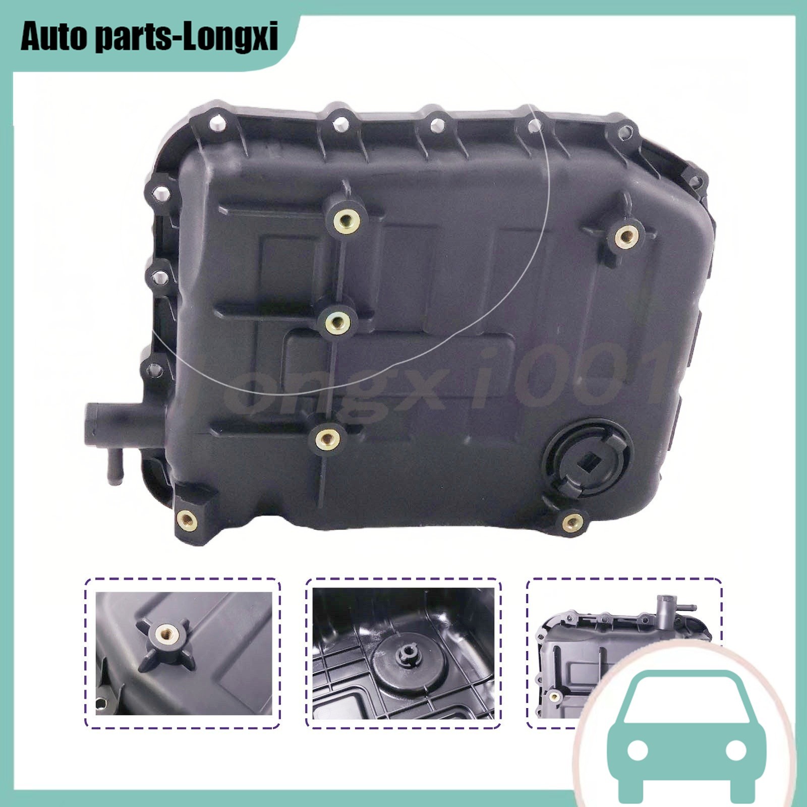 Transmission Oil Pan Fits for 2017-2020 Santa Fe Tucson Sorento Sportage 2.4L US