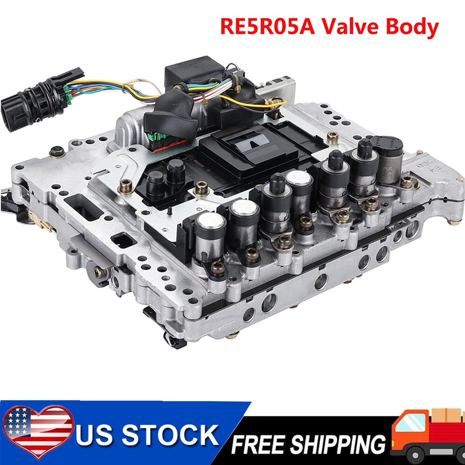 RE5R05A Valve Body w/ Solenoid TCM For Infinity FX35 G35 Nissan Armada USA
