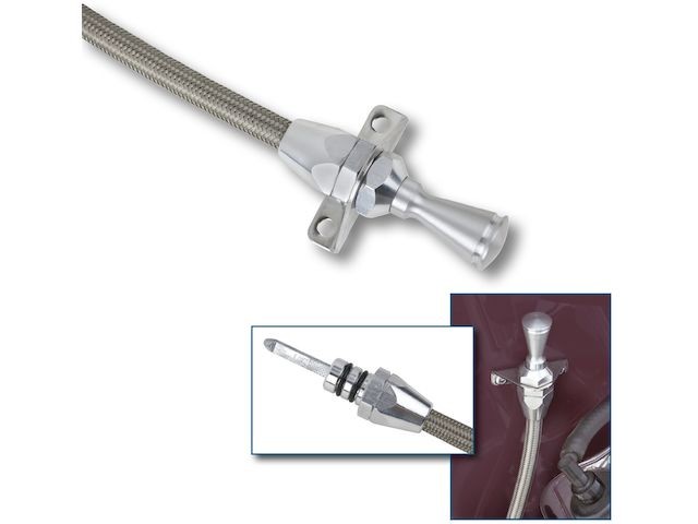 For 1962-1968 Chevrolet Chevy II Automatic Transmission Dipstick Lokar 68498DDXQ