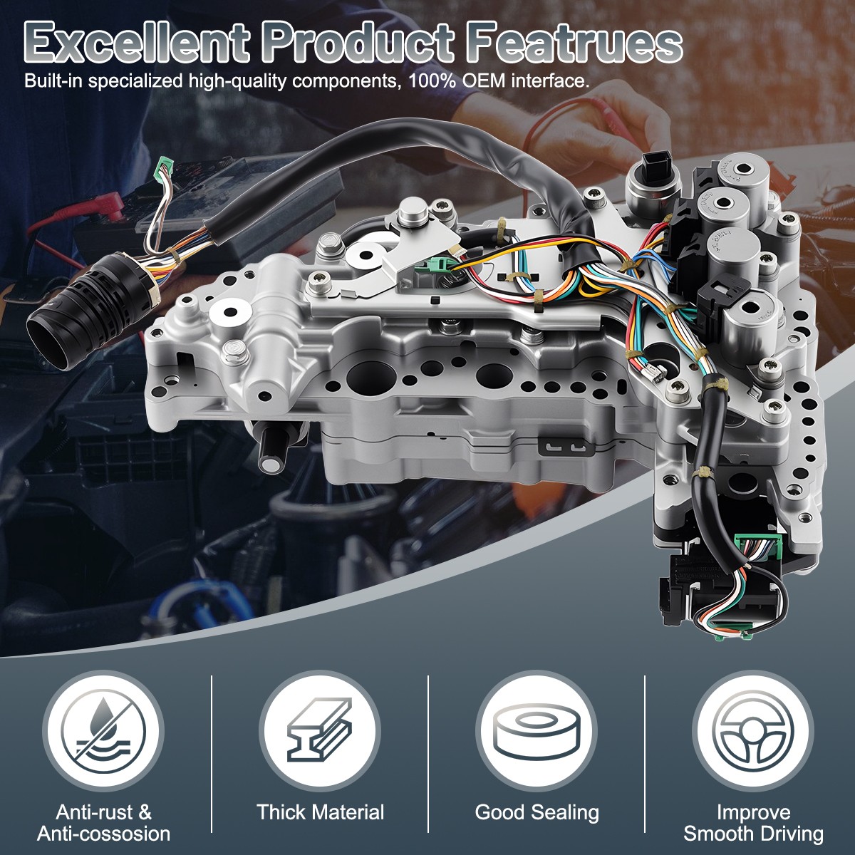 CVT JF010E RE0F09A / B Transmission Valve Body for Nissan Maxima Murano Quest