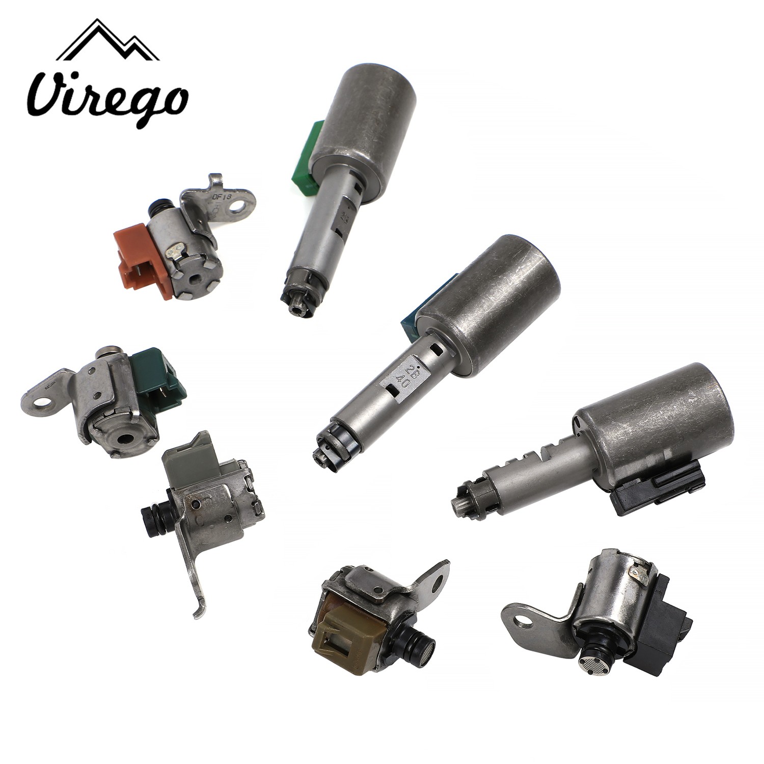 8pcs Transmission Solenoids Set Kit for AW55-50SN AW55-51SN AF33-5 AW235 RE5F22A