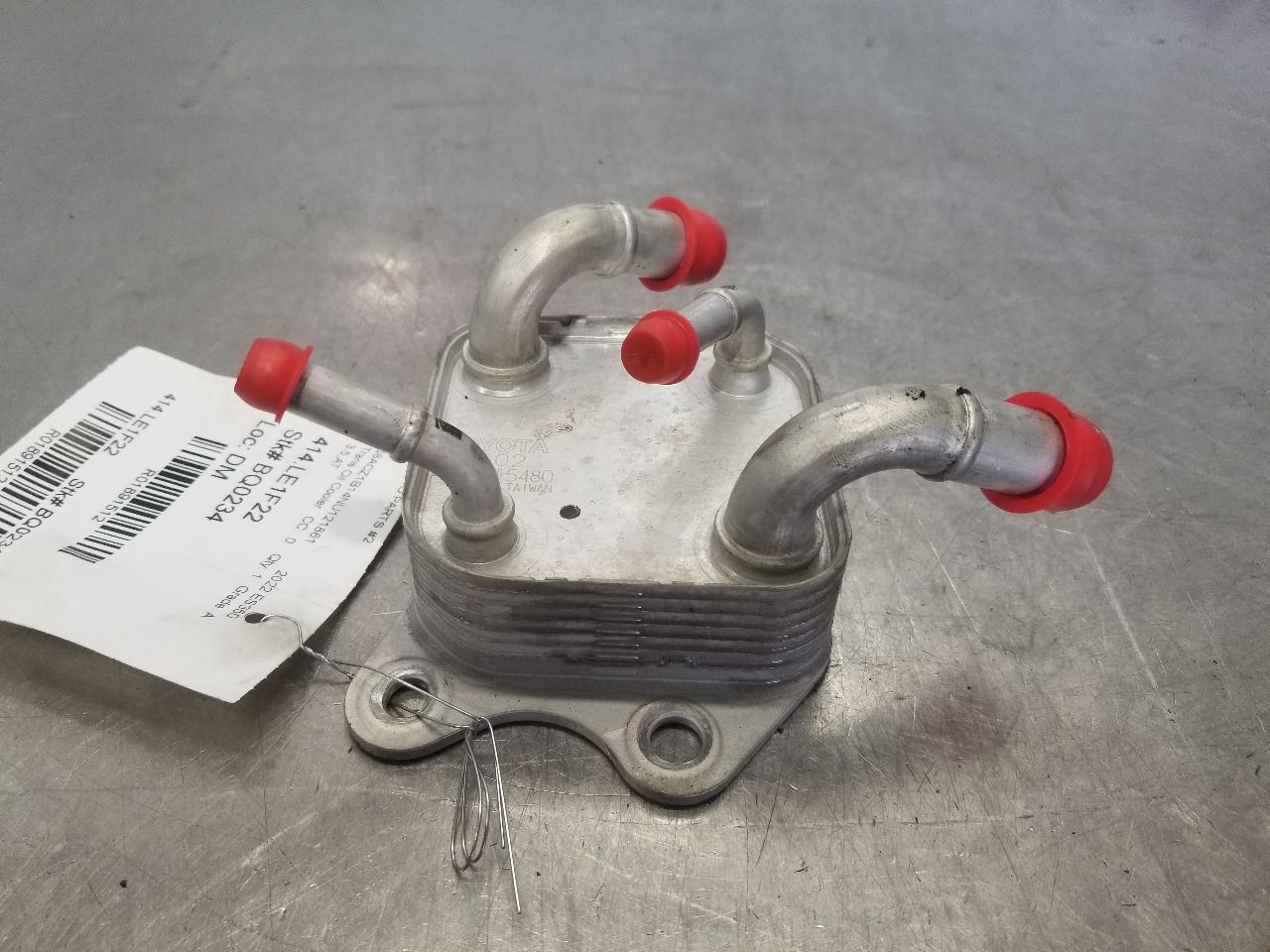 22 LEXUS ES350 OIL COOLER 3.5L FWD AUTOMATIC TRANSMISSION