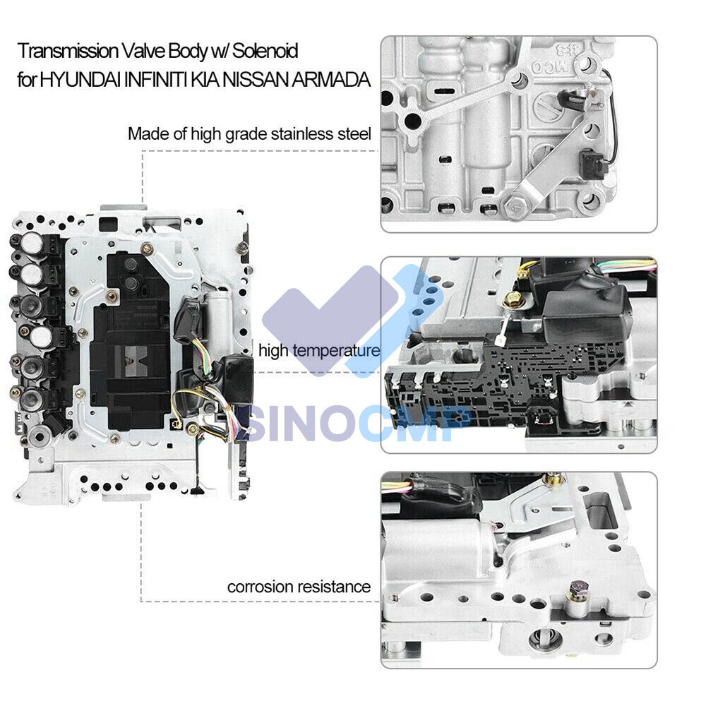 RE5R05A 0260550002 Valve Body Solenoid TCM For Nissan Xterra Pathfinder Armada