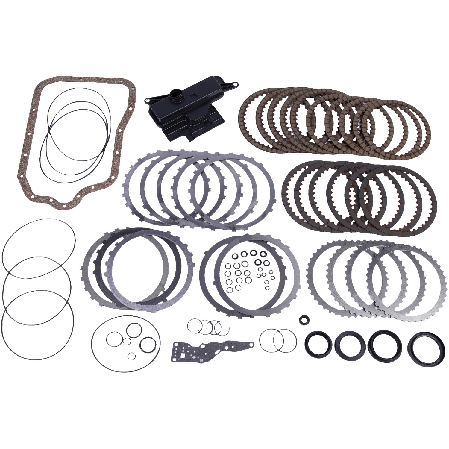 1 set transmission Overhaul Kit Steel Plates Friction Plates Filter Suitable