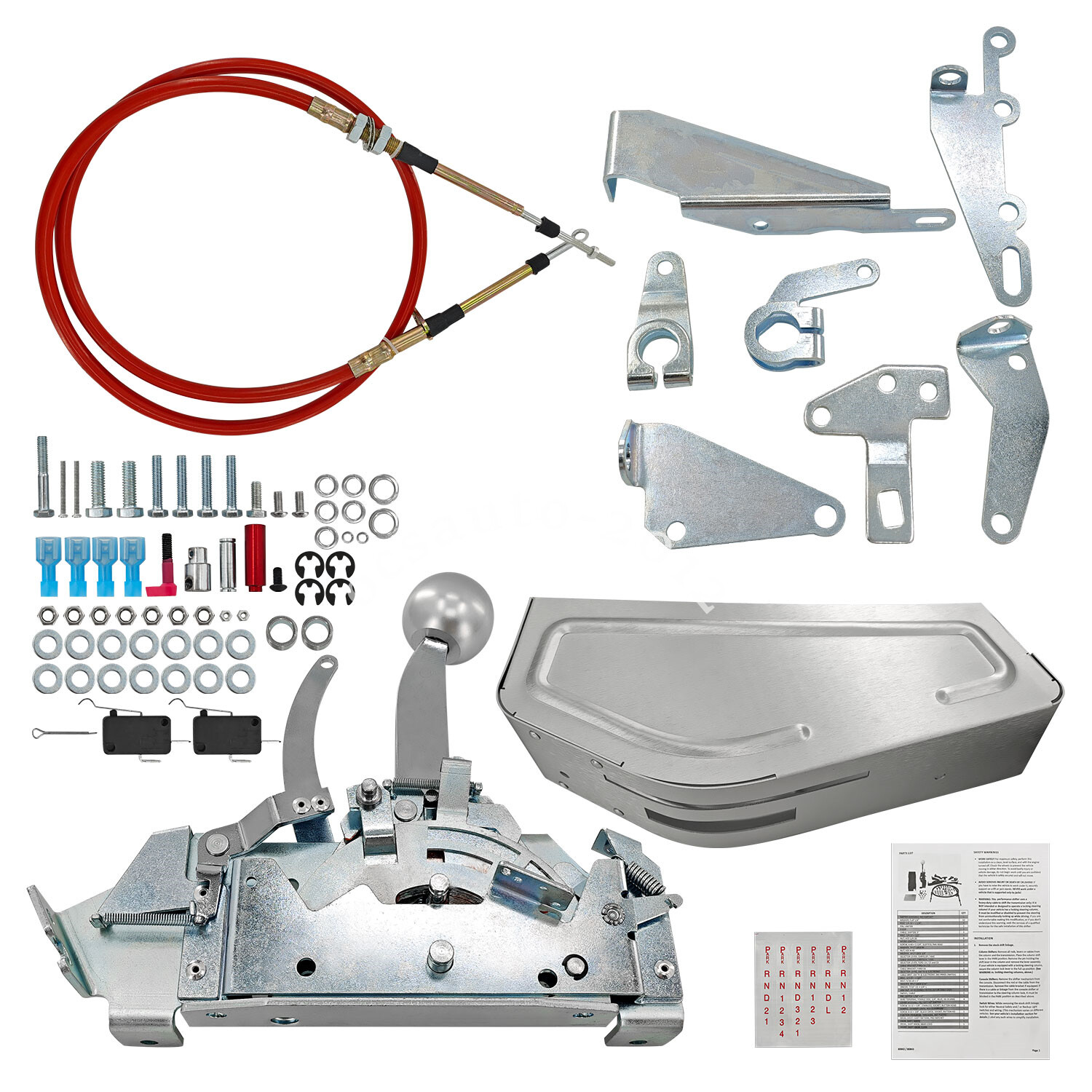 For 80842 B&M Automatic Shifter Pro Ratchet 3 & 4 Speed For Ford/GM Transmission
