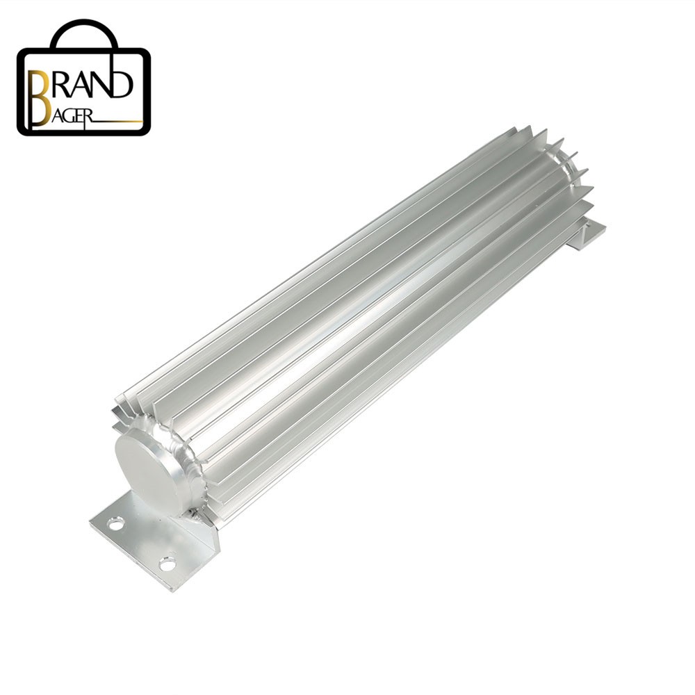 Transmission Oil Cooler 12″ Dual Pass Aluminum Finned For Hot Rod Cars Universal