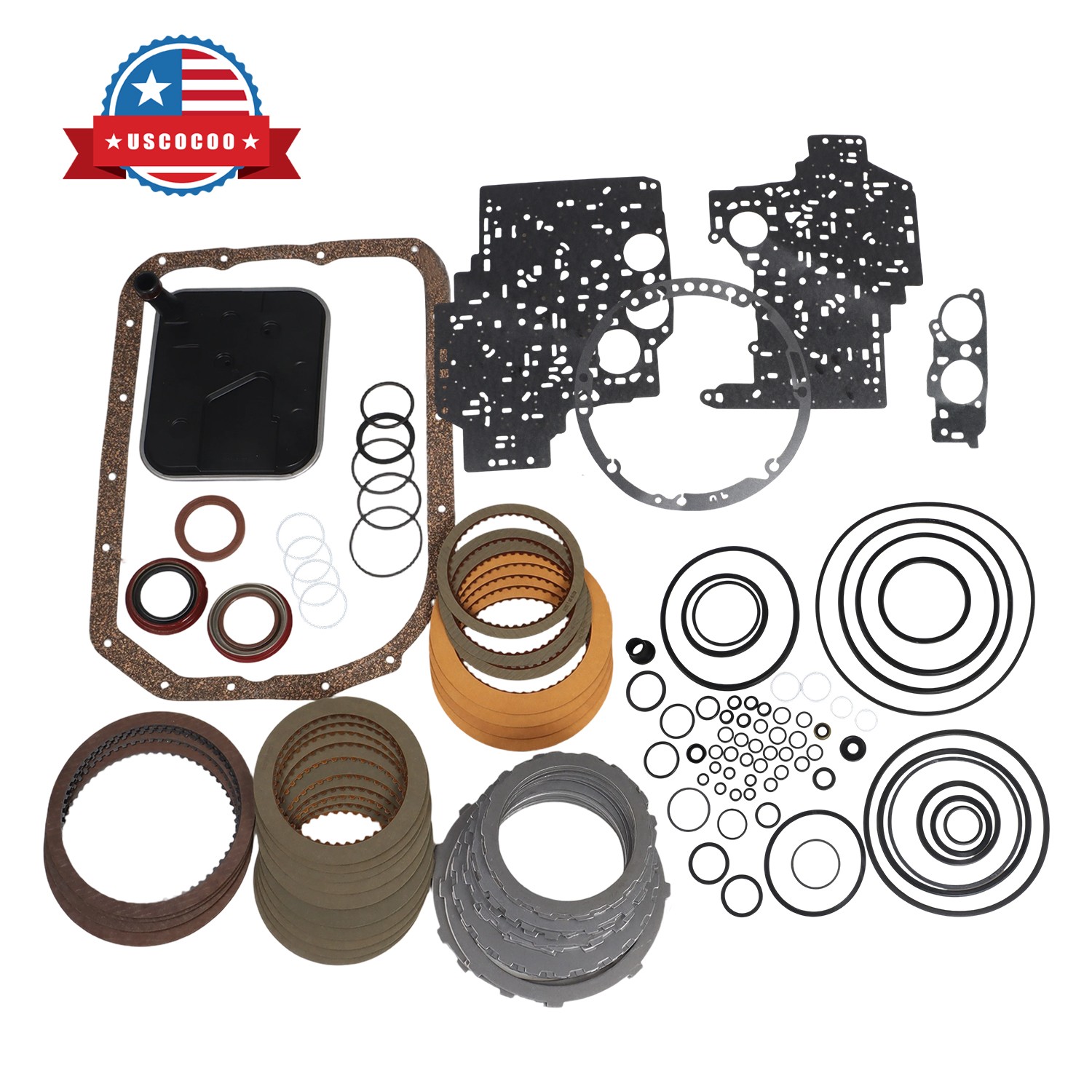4L80-4L80E Transmission Deluxe Level 2 Overhaul Kit For Chevy 1997-Up