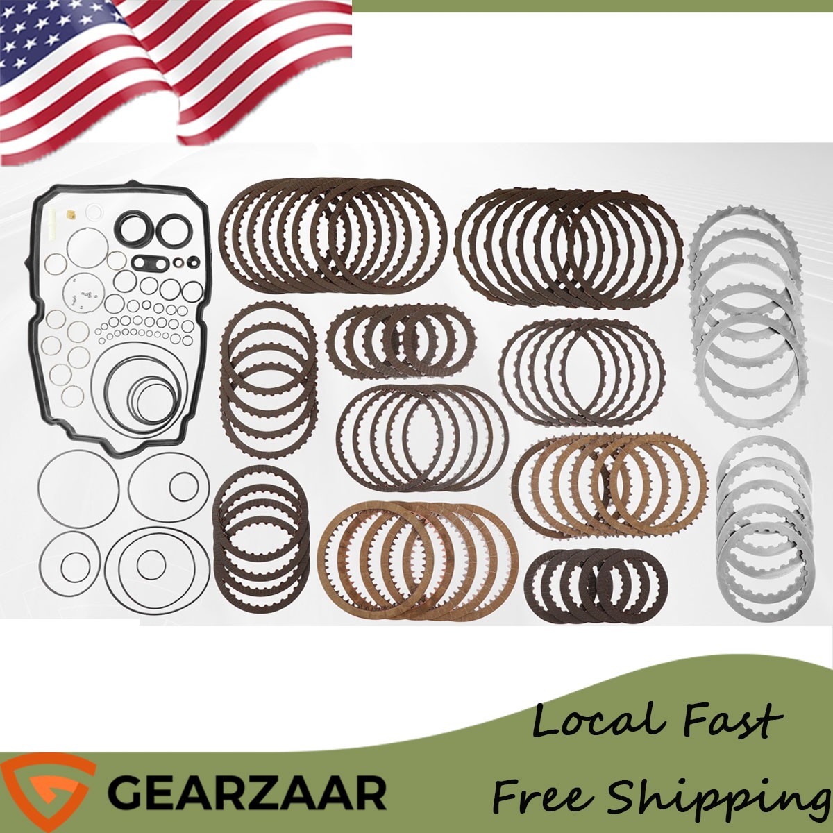 Transmission Friction Plate Set Transmission Overhaul Parts Repair Kit