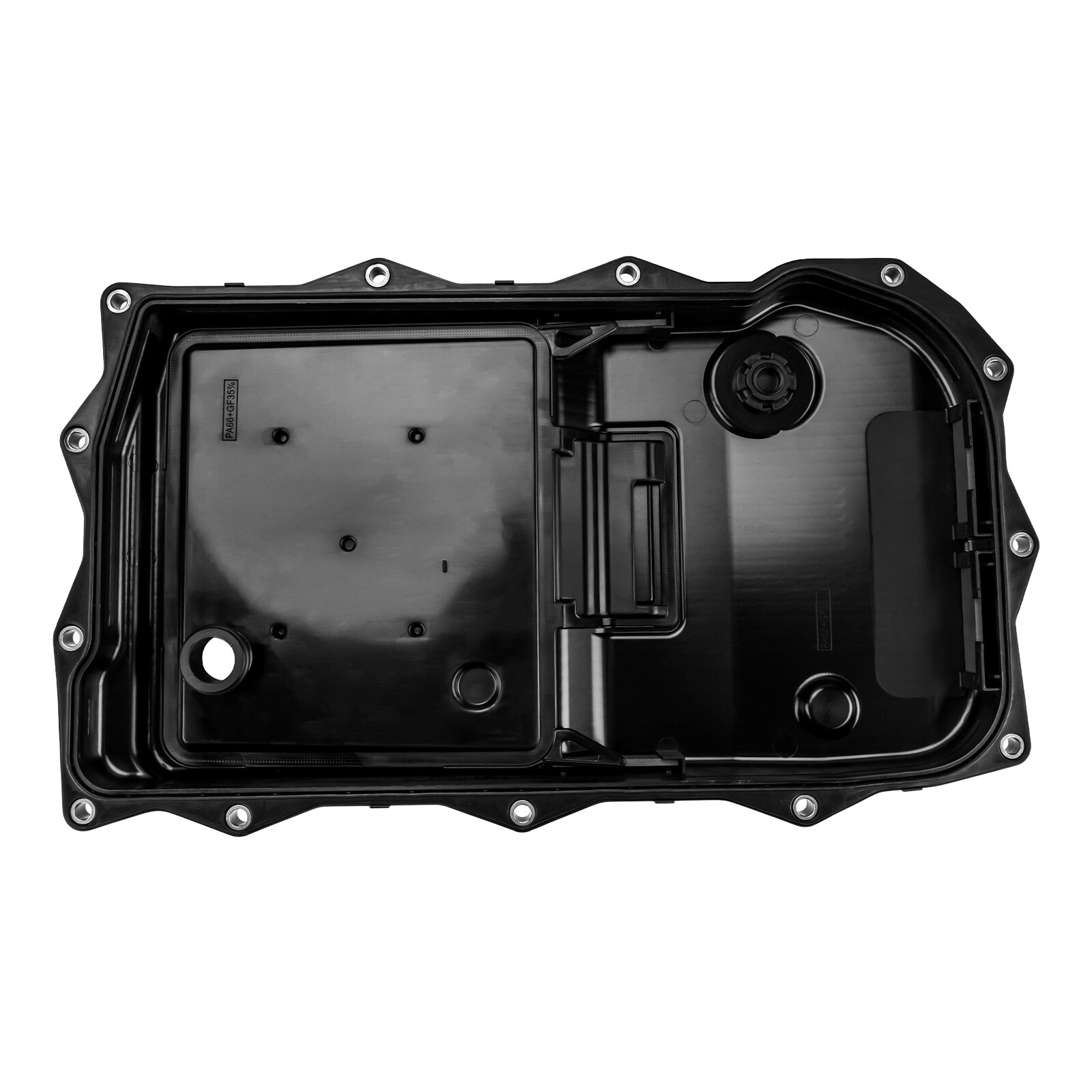 1x Black Transmission Oil Pan for Dodge Durango & Jeep Grand Cherokee 2014-2021