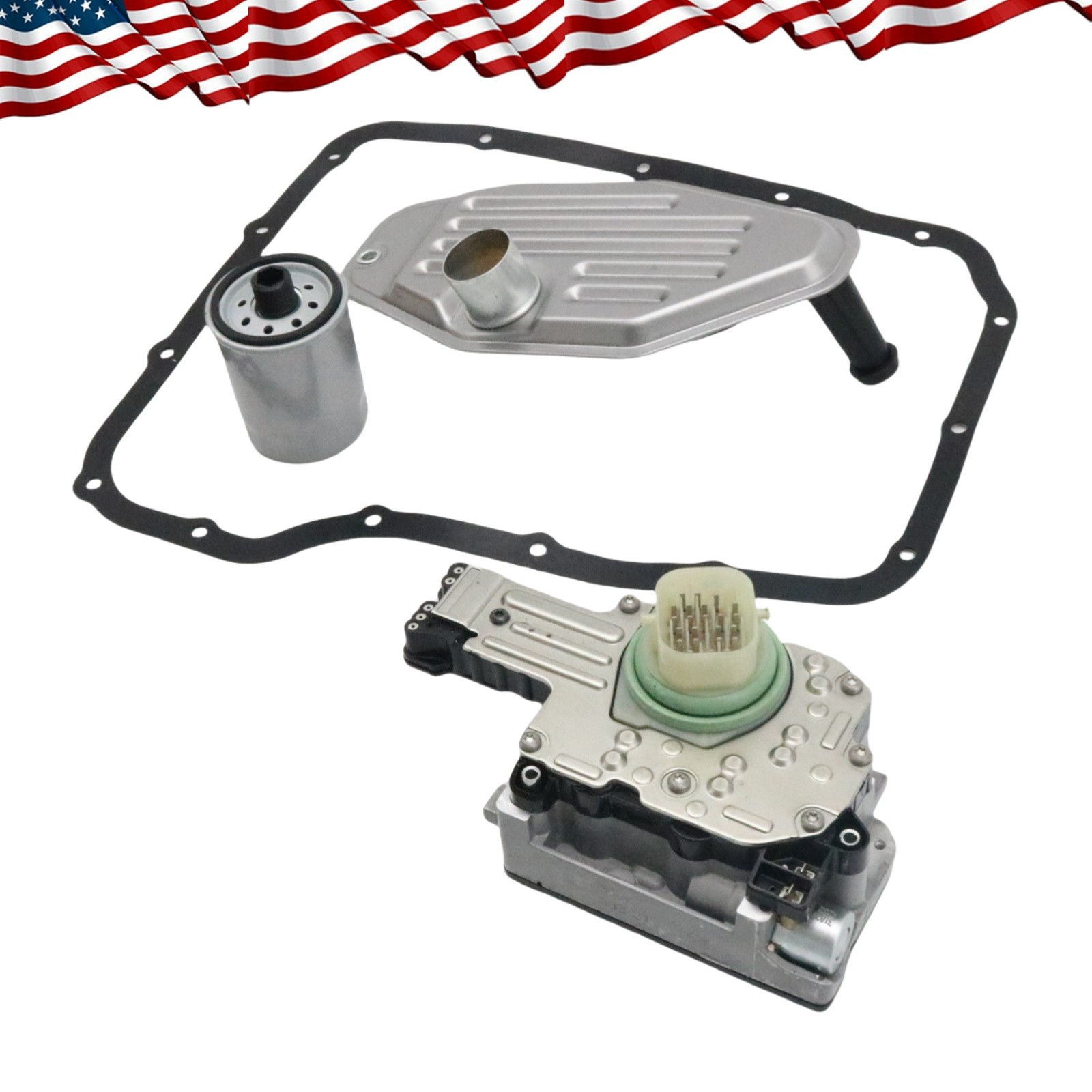 Shift Solenoid Block Pack w/ TRS Plate For Dodge Ram Jeep 45RFE 545RFE 68RFE
