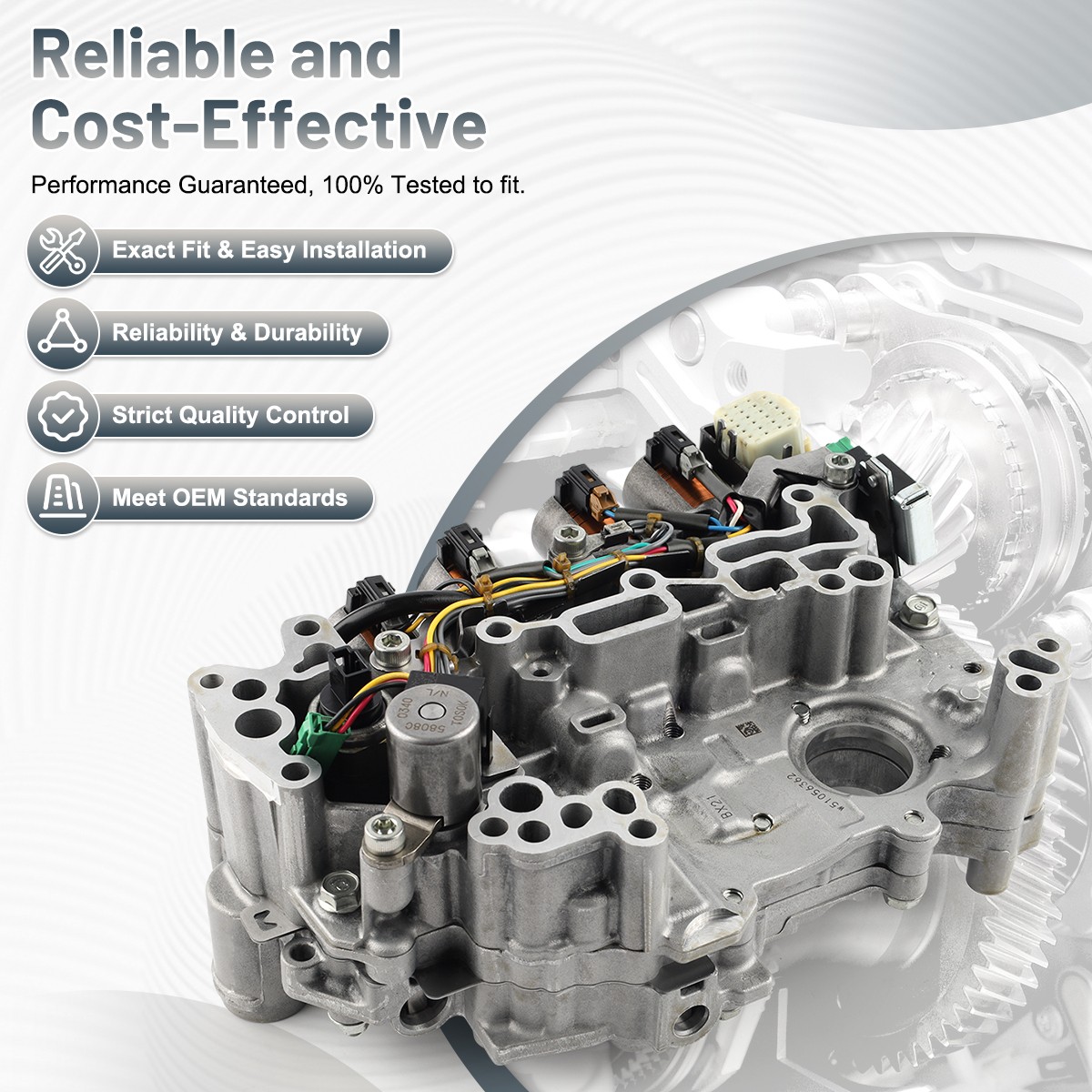 RE0F11A JF015E Valve Body Transmission For 2012-2015 Nissan Sentra Almera NV200