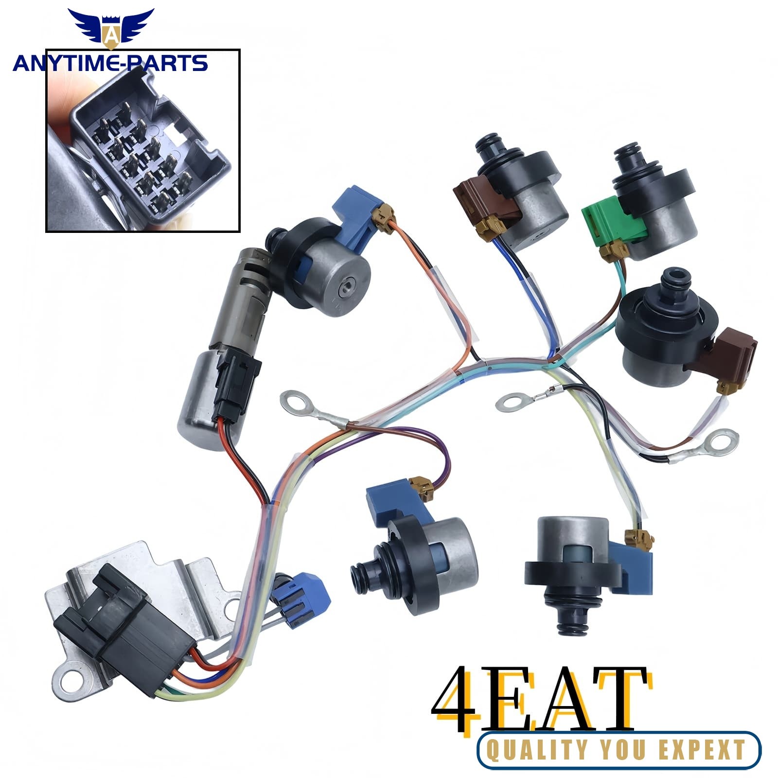 For 2001-2010 Subaru Forester Impreza 2.5L USA 4EAT Transmission Solenoids Set