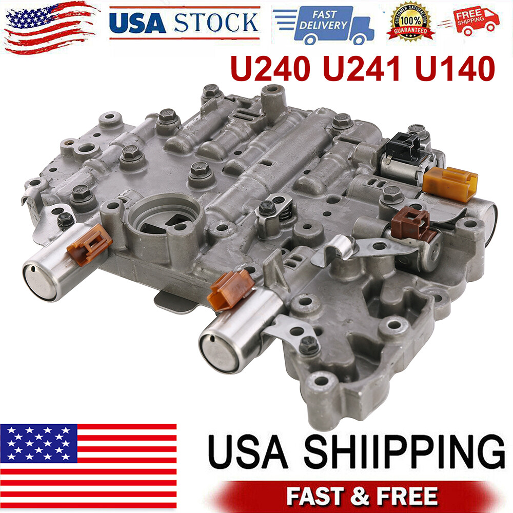 U140 /U241 U240 Transmission Valve Body +Solenoid For Toyota RAV4 Solara 2001-02