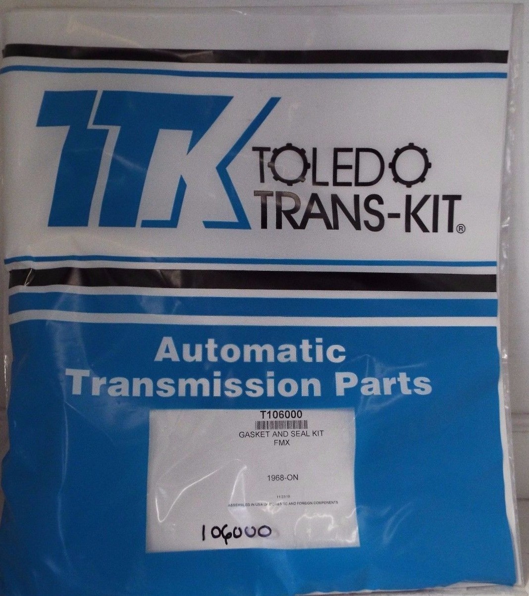. ford fmx automatic transmission gasket set paper and rubber