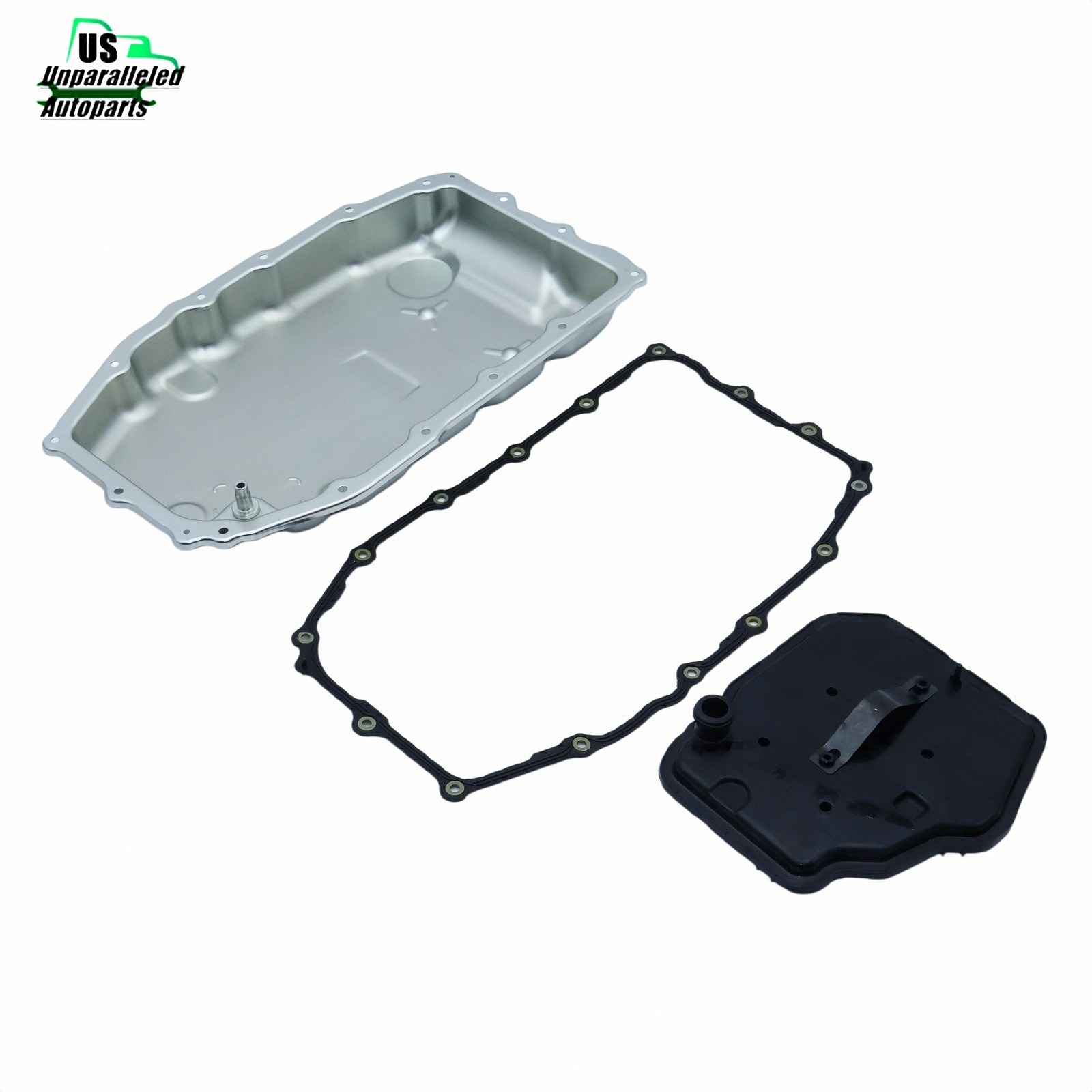 For Cadillac CT4 CT6 2016-2018 ATS CTS Transmission Oil Pan+Filter W/Gasket Kit