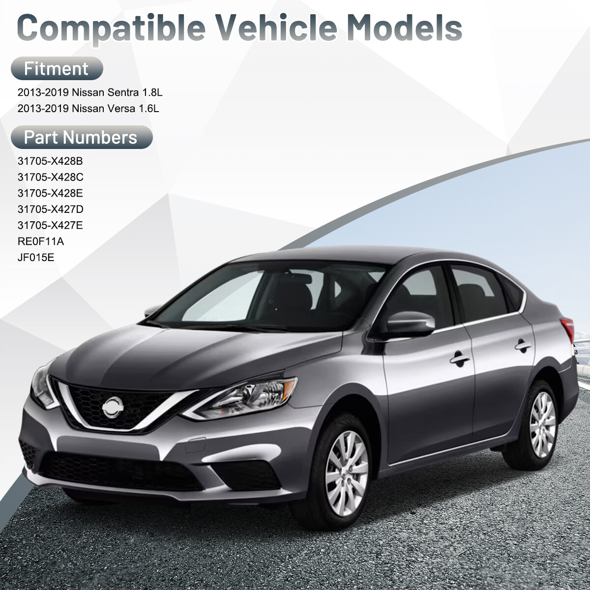 RE0F11A For Nissan Sentra 1.8L Versa 1.6L 2013-2019 CVT Transmission Valve Body