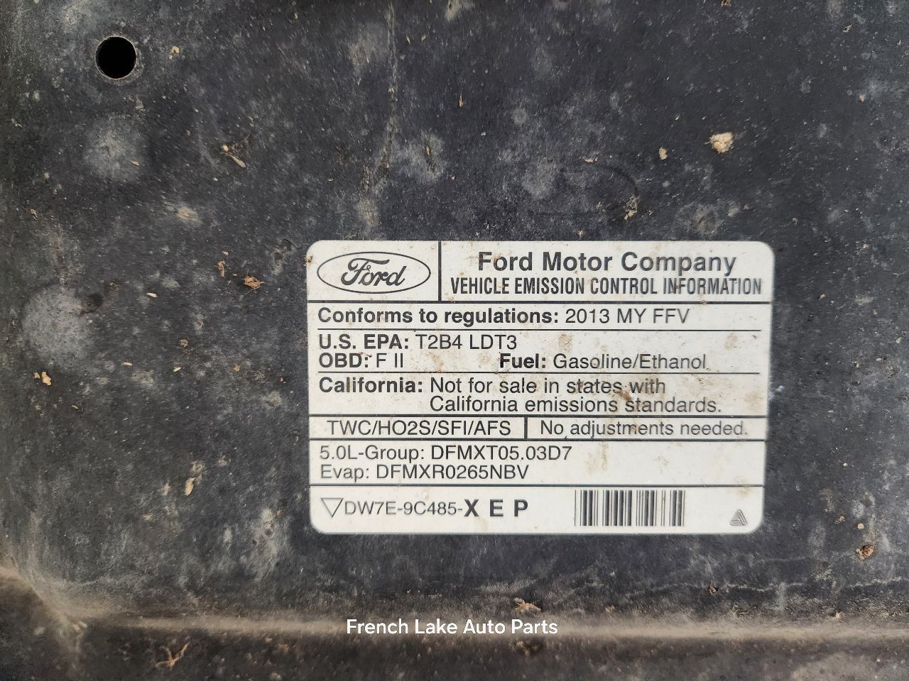 Automatic Transmission Wire Harness 5.0L AT 4×4 Fits 2013 FORD F150 1342865