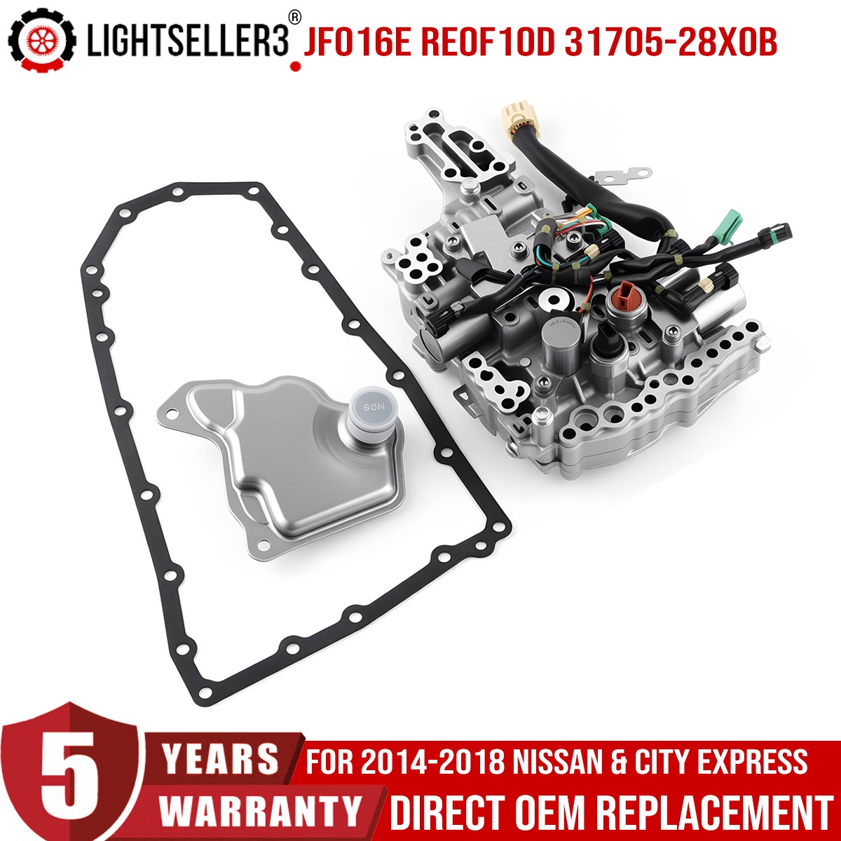CVT Transmission Valve Body /W Filter For 15-17 Nissan Altima JUKE MURANO NV200