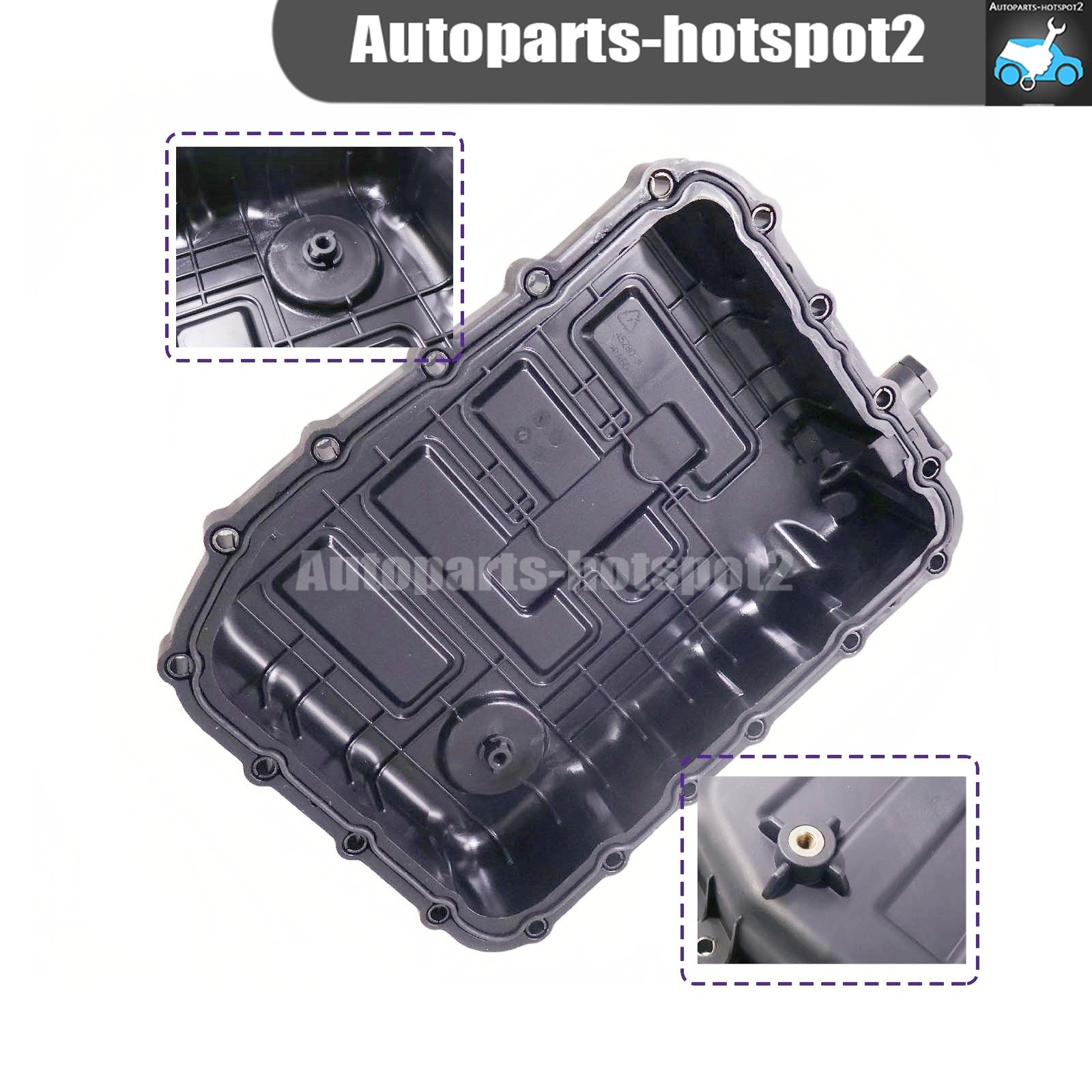 Transmission Oil Pan Fits Tucson Sorento Sportage Santa Fe Sport 2.4L US