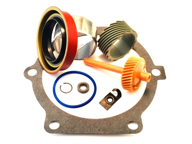 TH400 Transmission 15 & 35 Tooth Speedometer Gears W/ Clip O-Ring Seal & Bushing