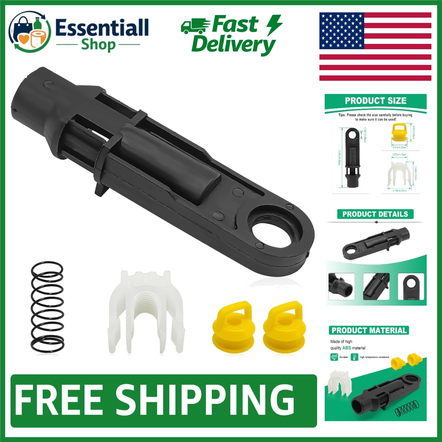 Durable Transmission Shifter Linkage Cable Repair Kit for GMC, Chevy, and Dodge
