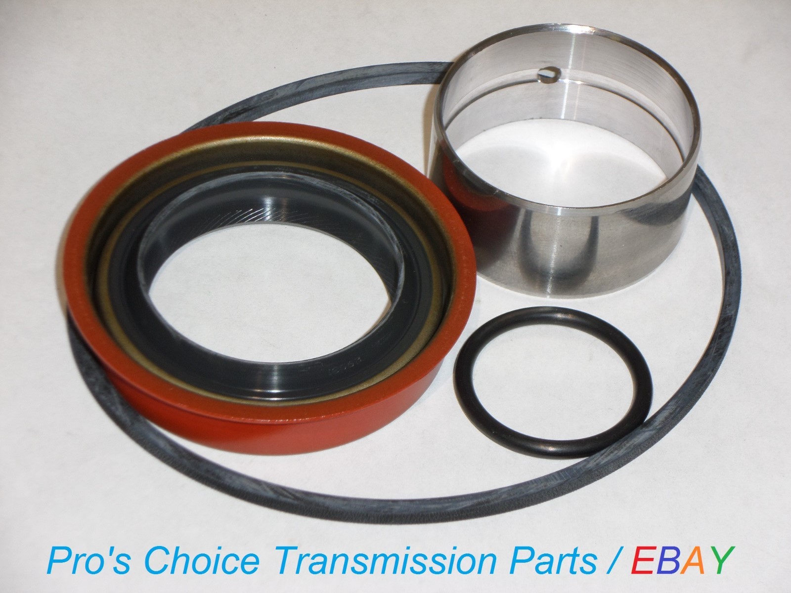 COMPLETE Tail Housing Reseal Kit with Bushing–Fits 2004-Up 4L80E Transmission