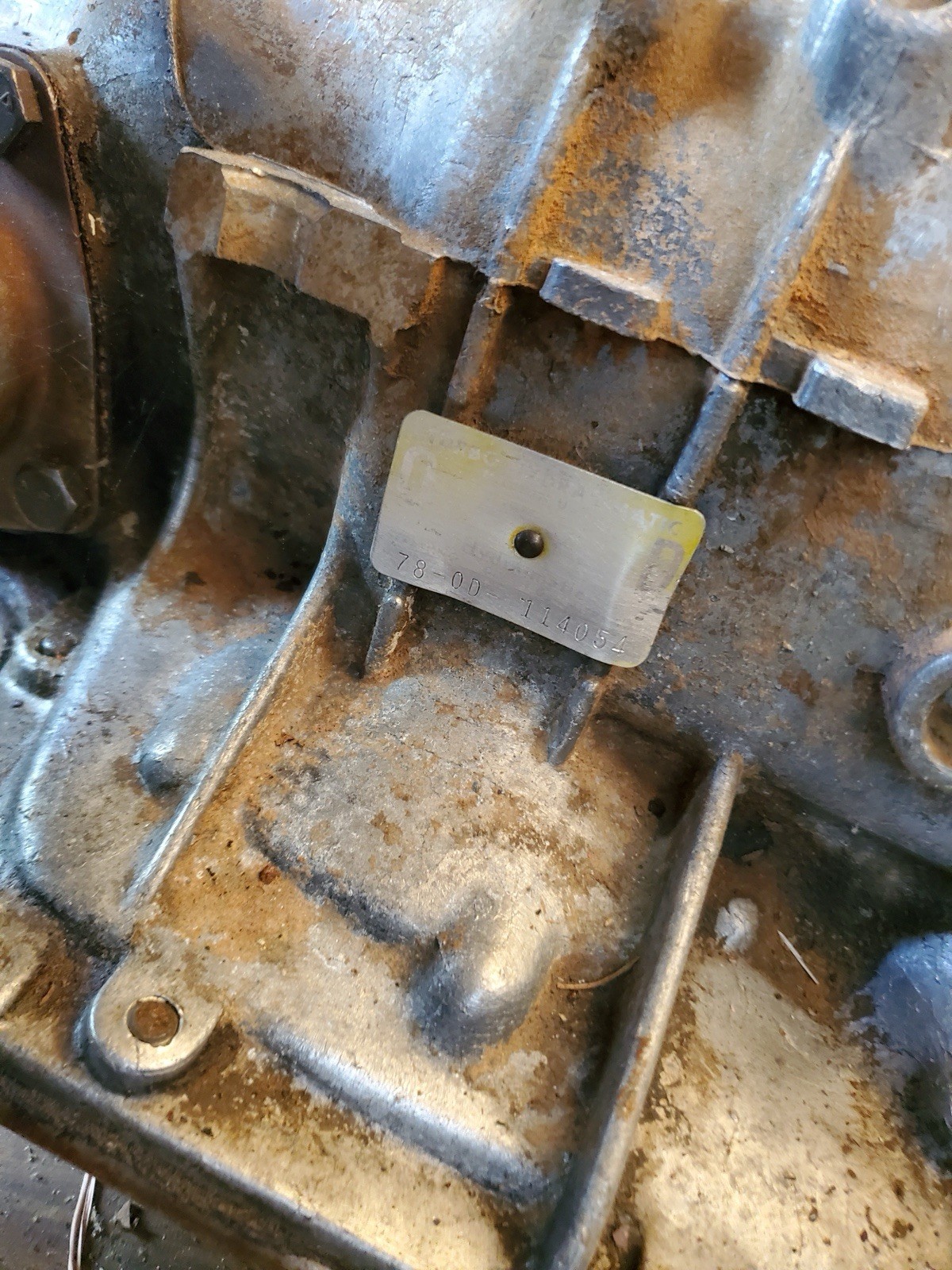BOP GM turbo 400 automatic transmission short shaft. Code O D.