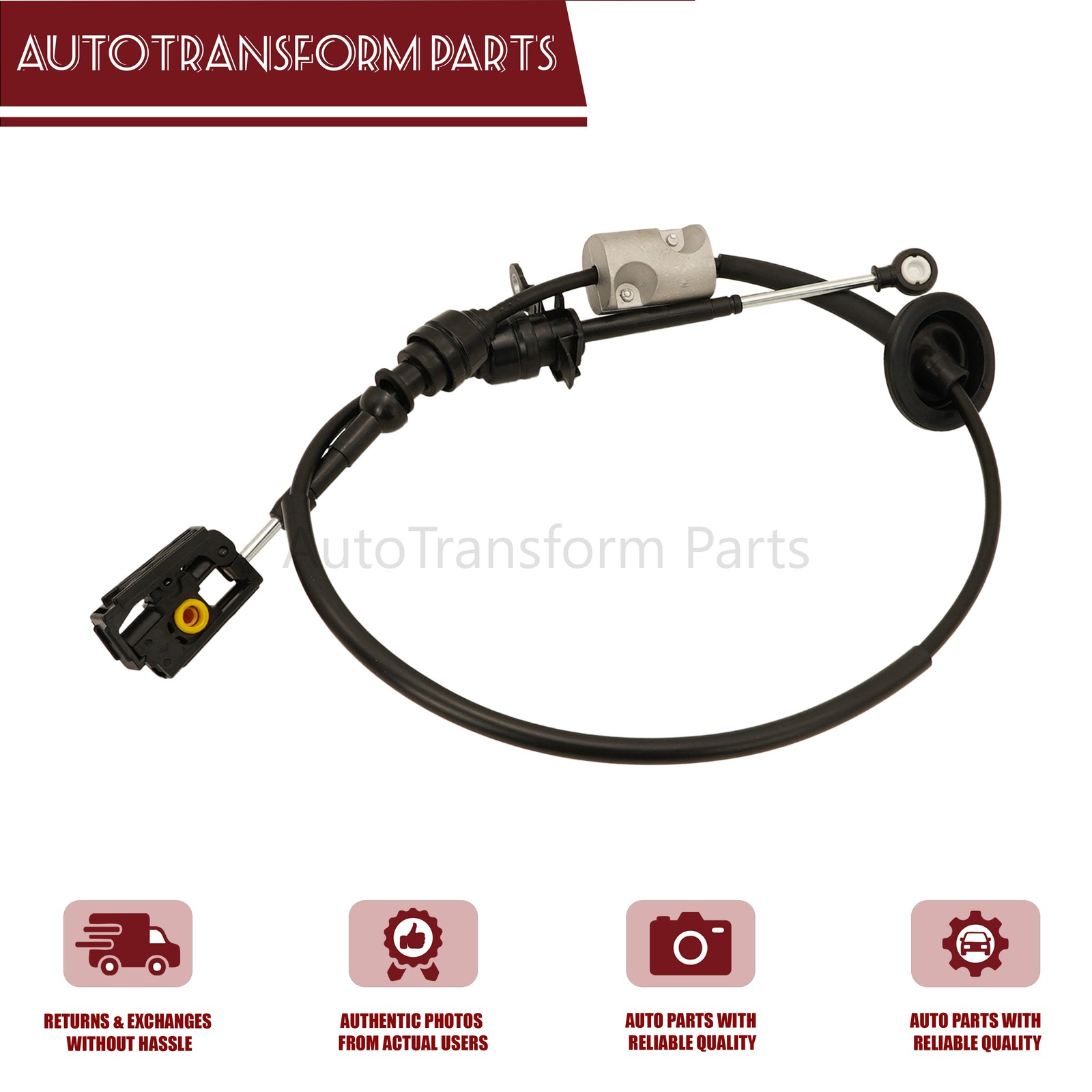 NEW Automatic Transmission Shift Cable Shifter Fits 17-22 Ford Super Duty 6R140