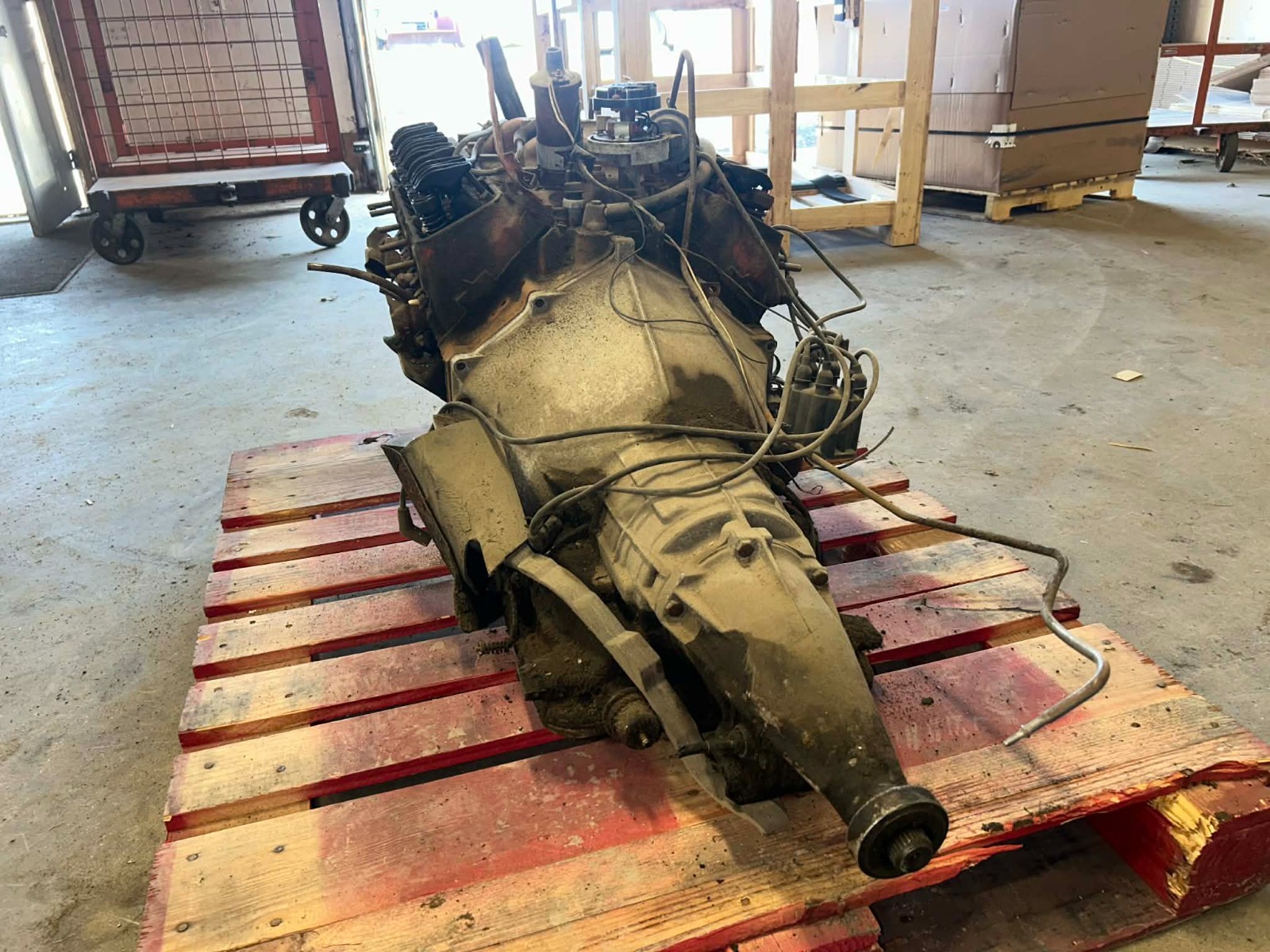 1967 Chevy 283 Small Block with Powerglide Automatic Transmission OEM 3896944